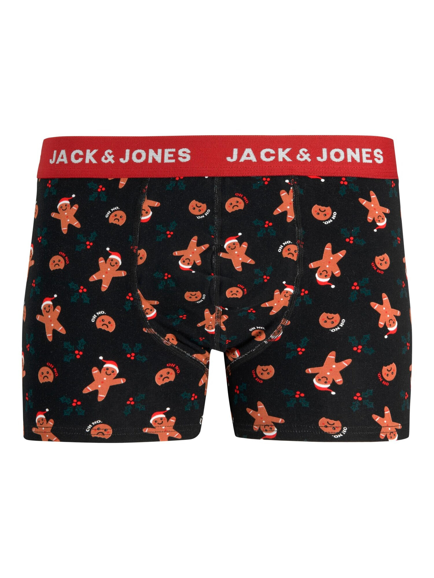 JACK & JONES Boxerky 'DASH' tmavozelená / červená / vínovo červená / čierna - Pepit.sk