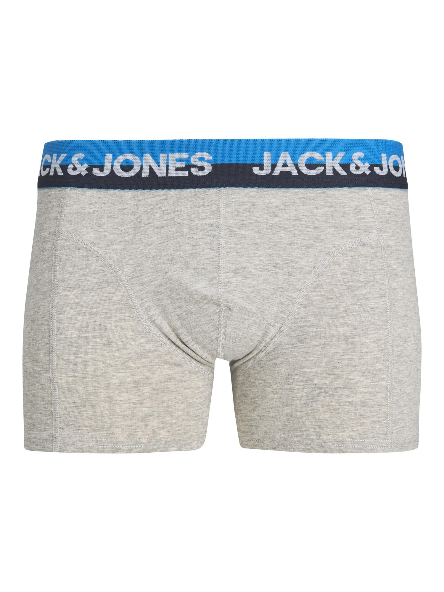 JACK & JONES Boxerky 'DAVIE' námornícka modrá / kráľovská modrá / svetlomodrá / tmavosivá - Pepit.sk