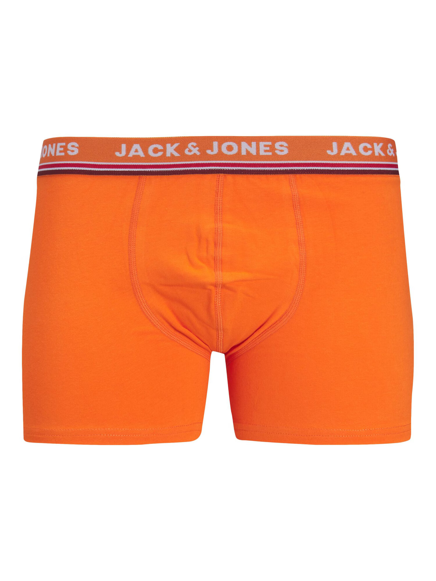 JACK & JONES Boxerky 'DERSON' svetlomodrá / svetlosivá / svetlozelená / oranžovo červená - Pepit.sk