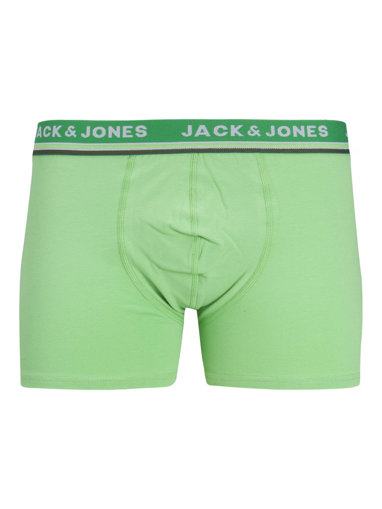 JACK & JONES Boxerky 'DERSON' svetlomodrá / svetlosivá / svetlozelená / oranžovo červená - Pepit.sk