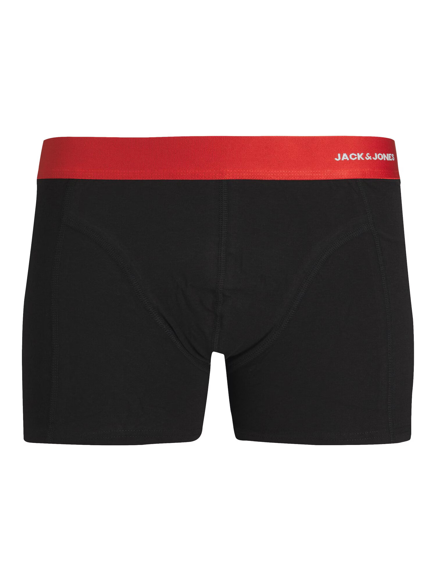 JACK & JONES Boxerky 'DUKE' tmavozelená / oranžová / červená / čierna - Pepit.sk