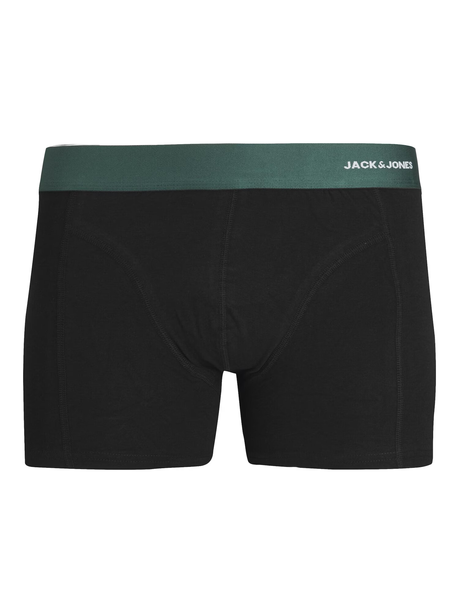 JACK & JONES Boxerky 'DUKE' tmavozelená / oranžová / červená / čierna - Pepit.sk