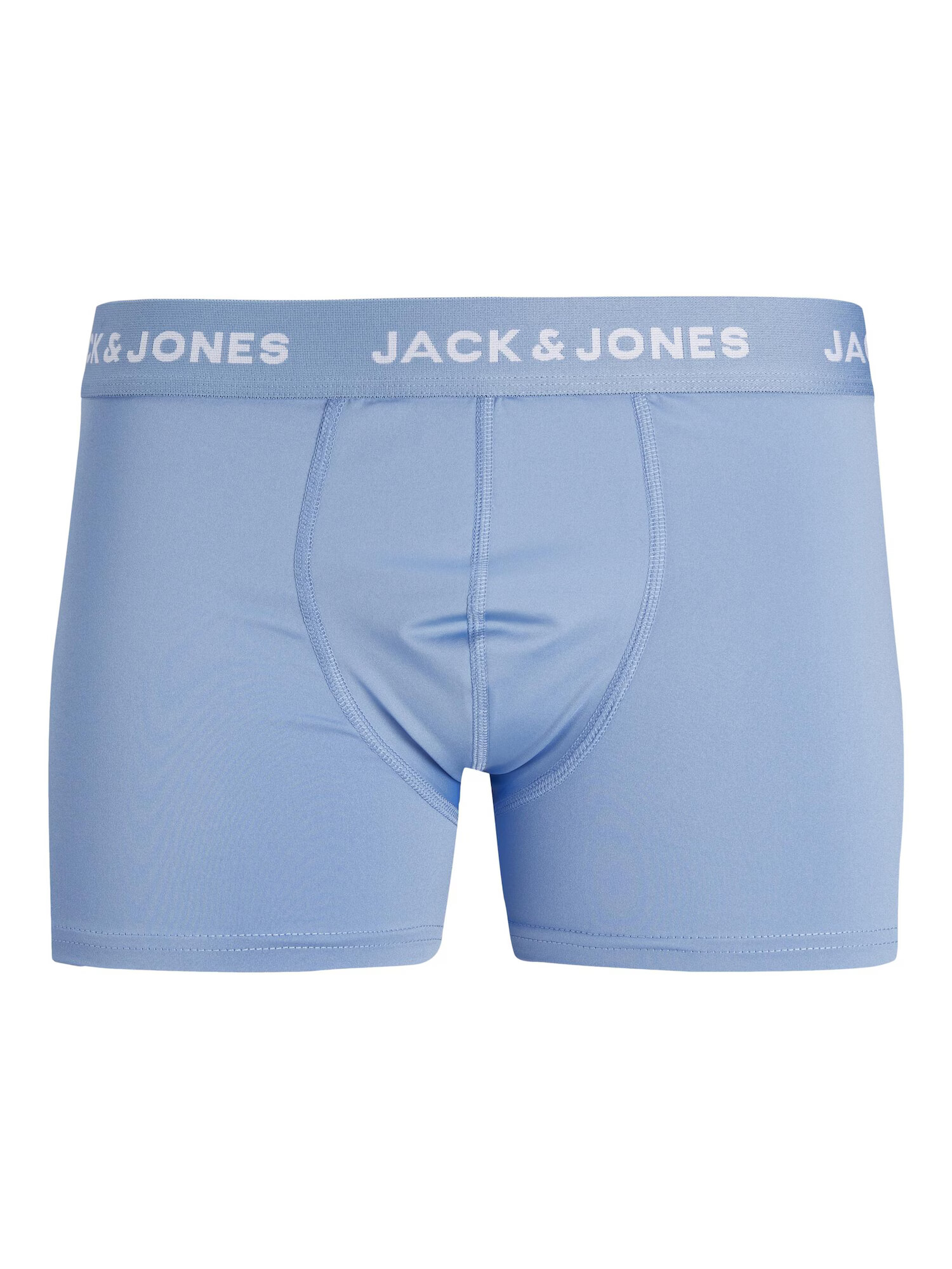 JACK & JONES Boxerky dymovo modrá / tmavozelená / čierna / biela - Pepit.sk