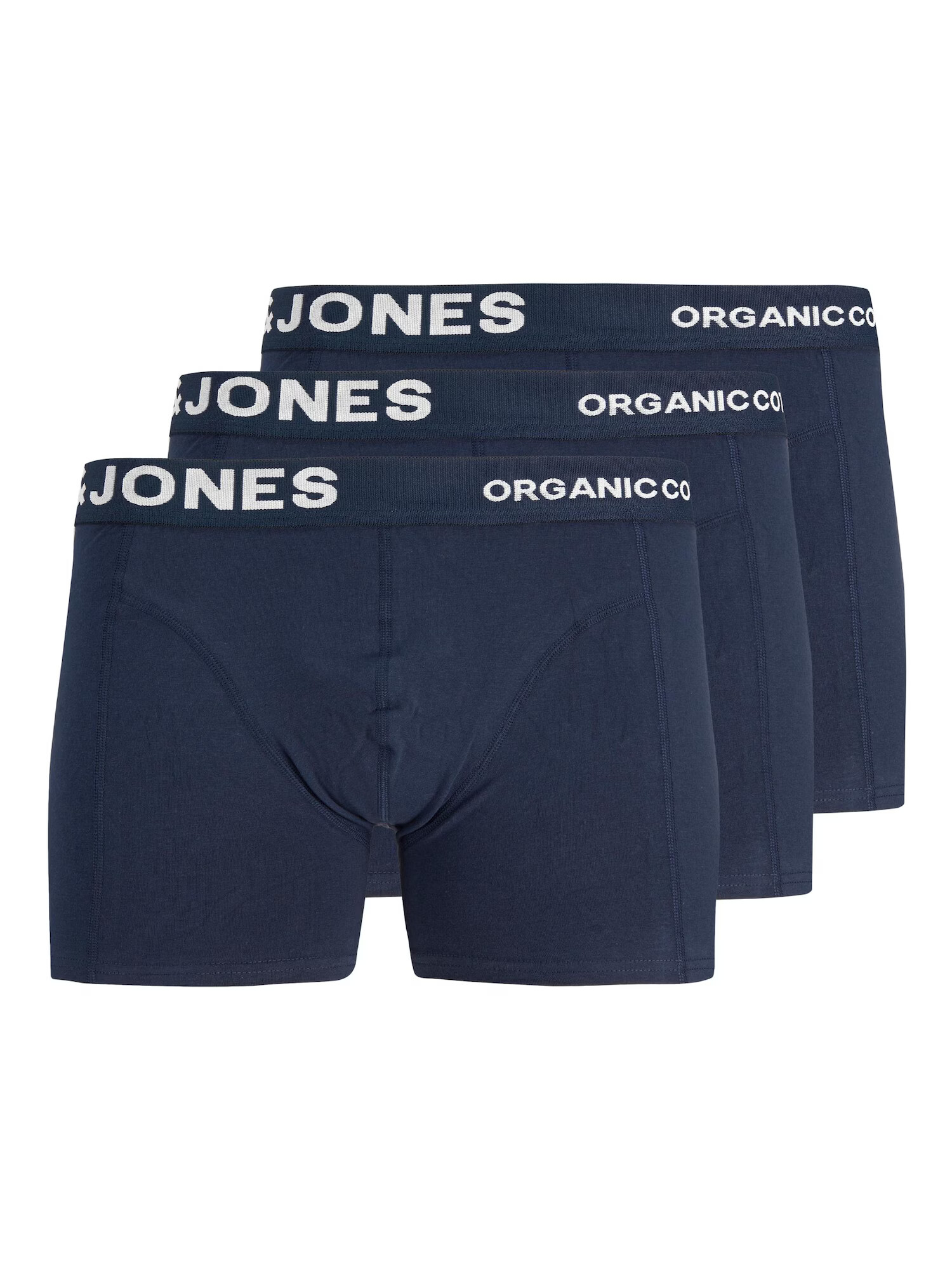 JACK & JONES Boxerky 'Fox' námornícka modrá / biela - Pepit.sk