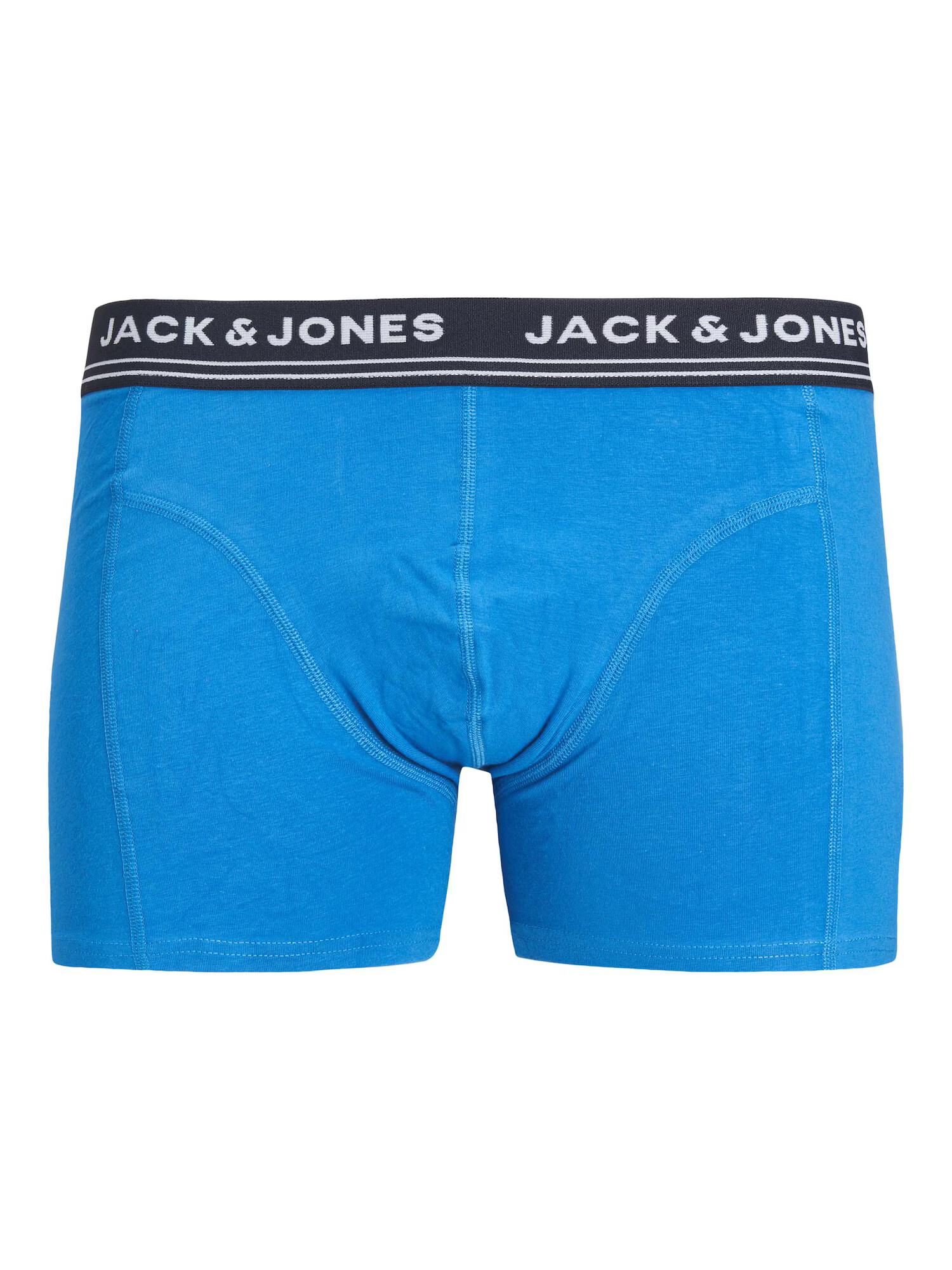 JACK & JONES Boxerky 'FREMONT' námornícka modrá / azúrová / nebesky modrá / šedobiela - Pepit.sk