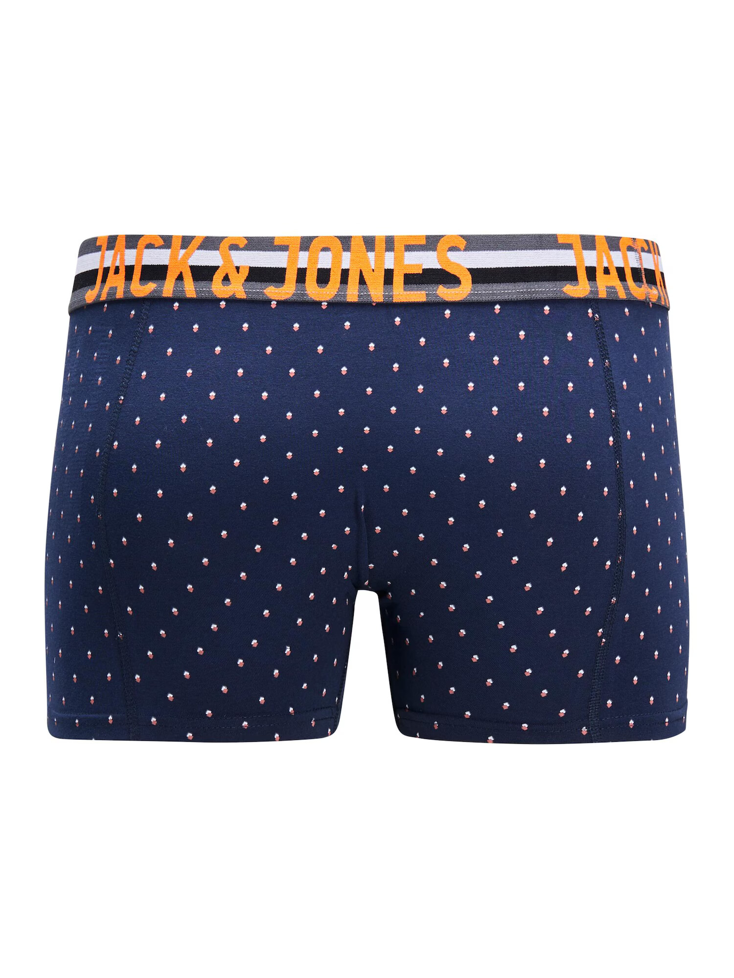 JACK & JONES Boxerky 'Henrik' tmavomodrá / tmavooranžová / červená / čierna / biela - Pepit.sk