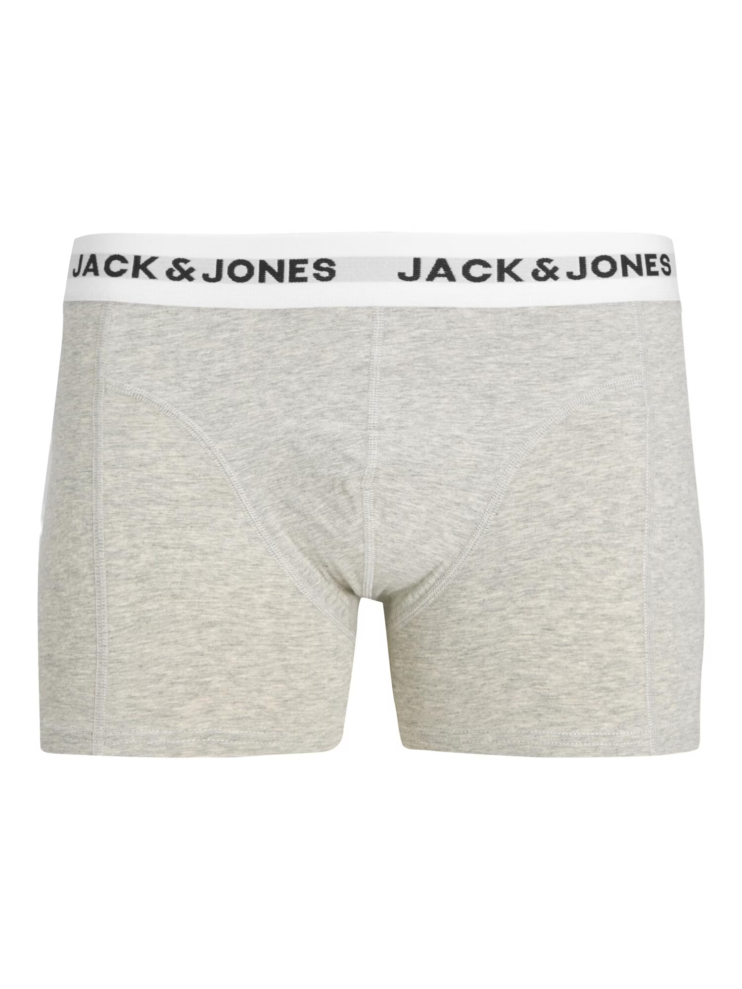 JACK & JONES Boxerky 'JORDAN' svetlosivá / tmavozelená / čierna - Pepit.sk