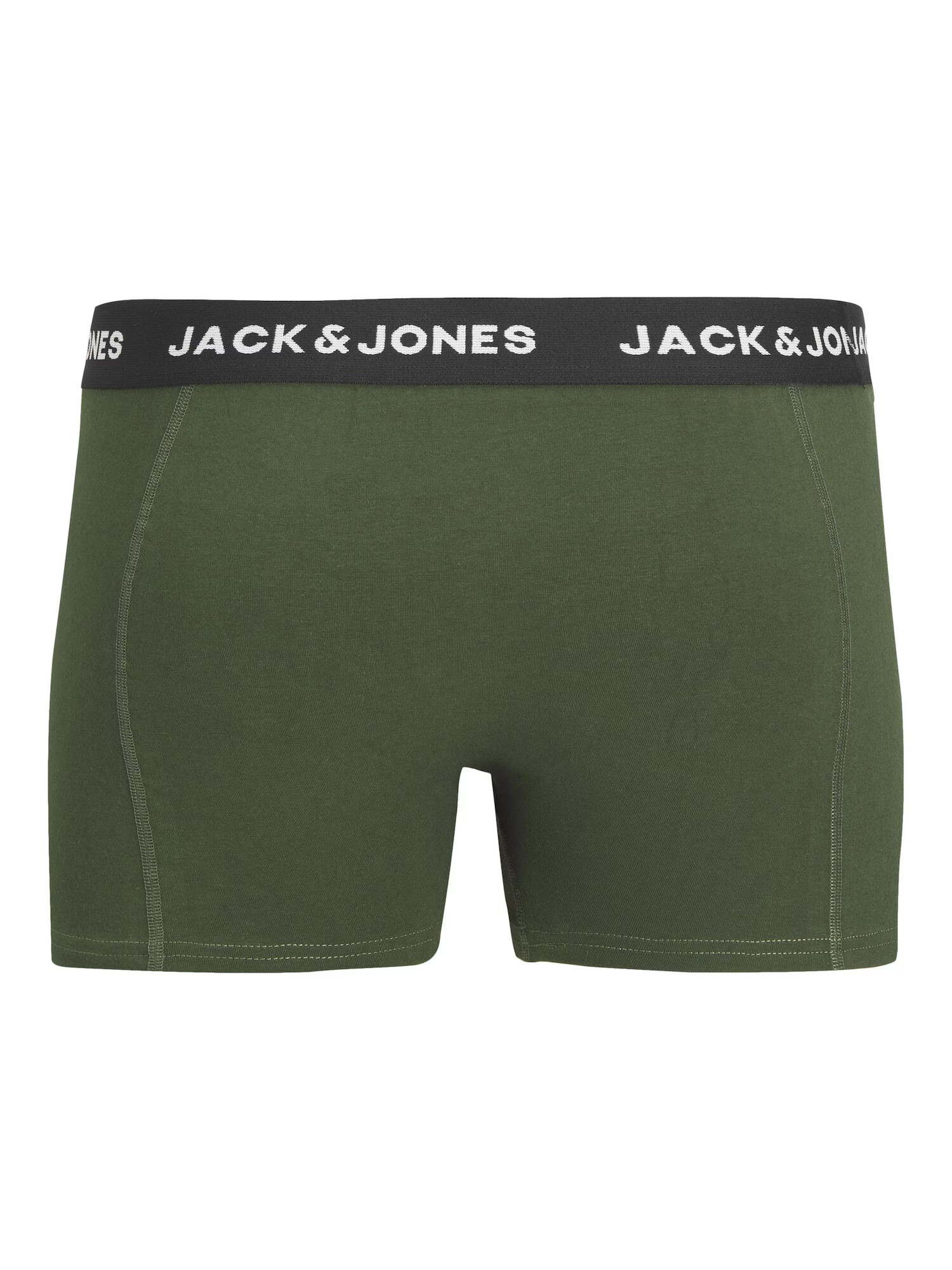 JACK & JONES Boxerky 'JORDAN' svetlosivá / tmavozelená / čierna - Pepit.sk