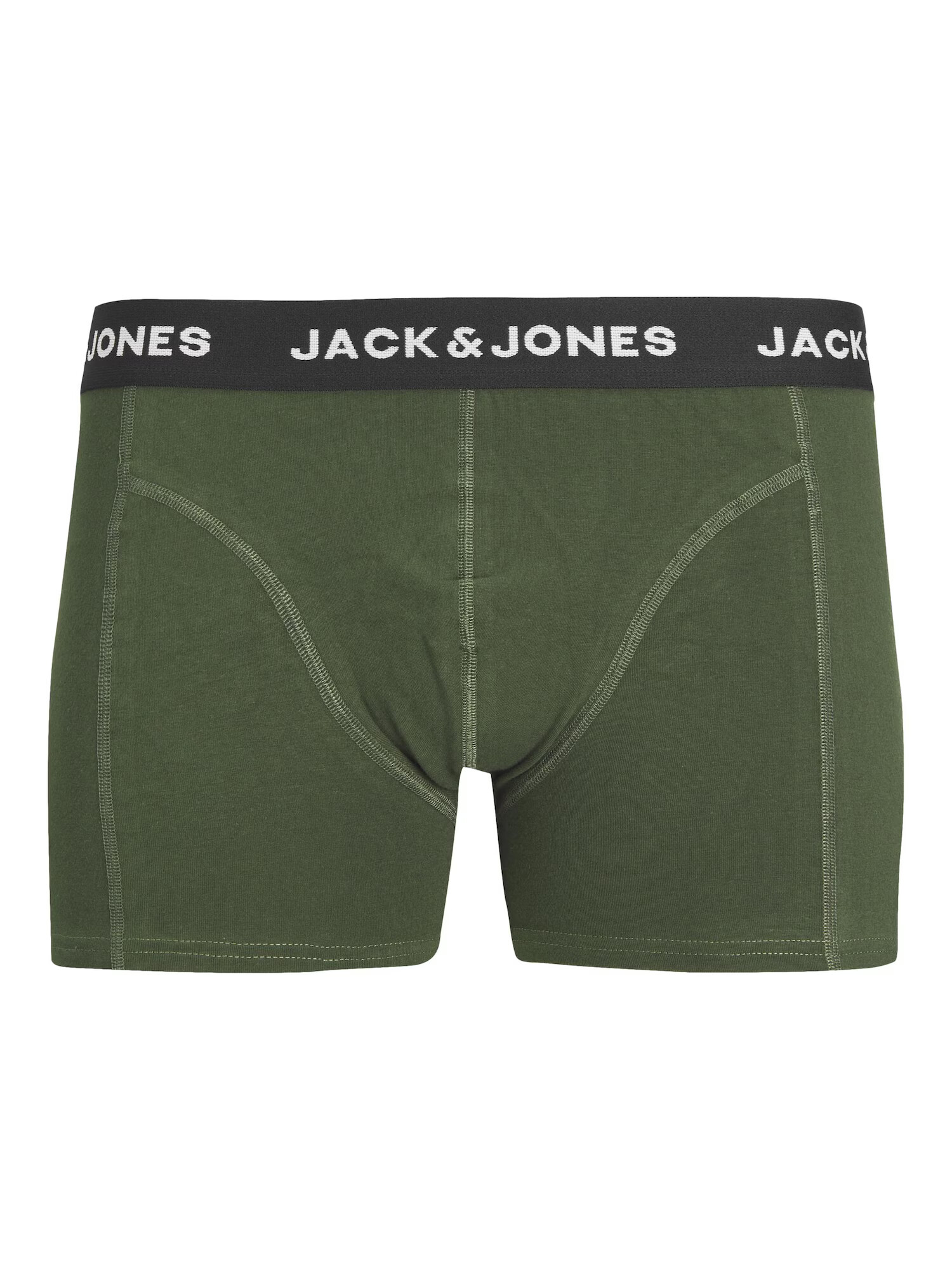 JACK & JONES Boxerky 'JORDAN' svetlosivá / tmavozelená / čierna - Pepit.sk