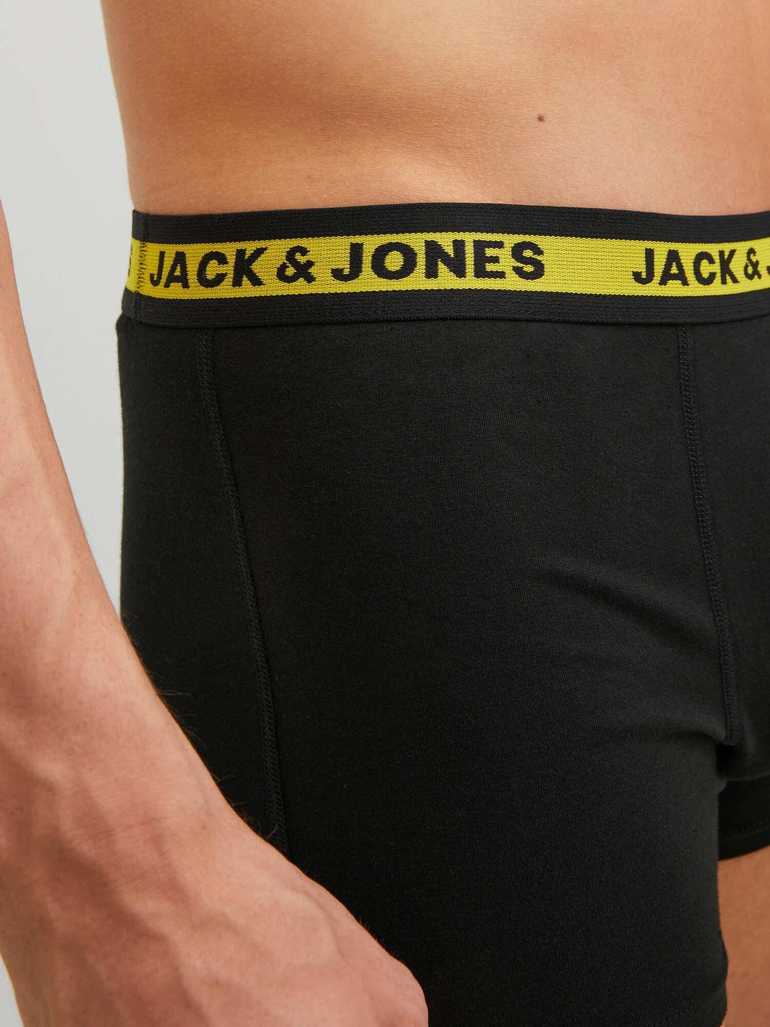 JACK & JONES Boxerky 'Josh' modrá / žltá / červená / čierna - Pepit.sk