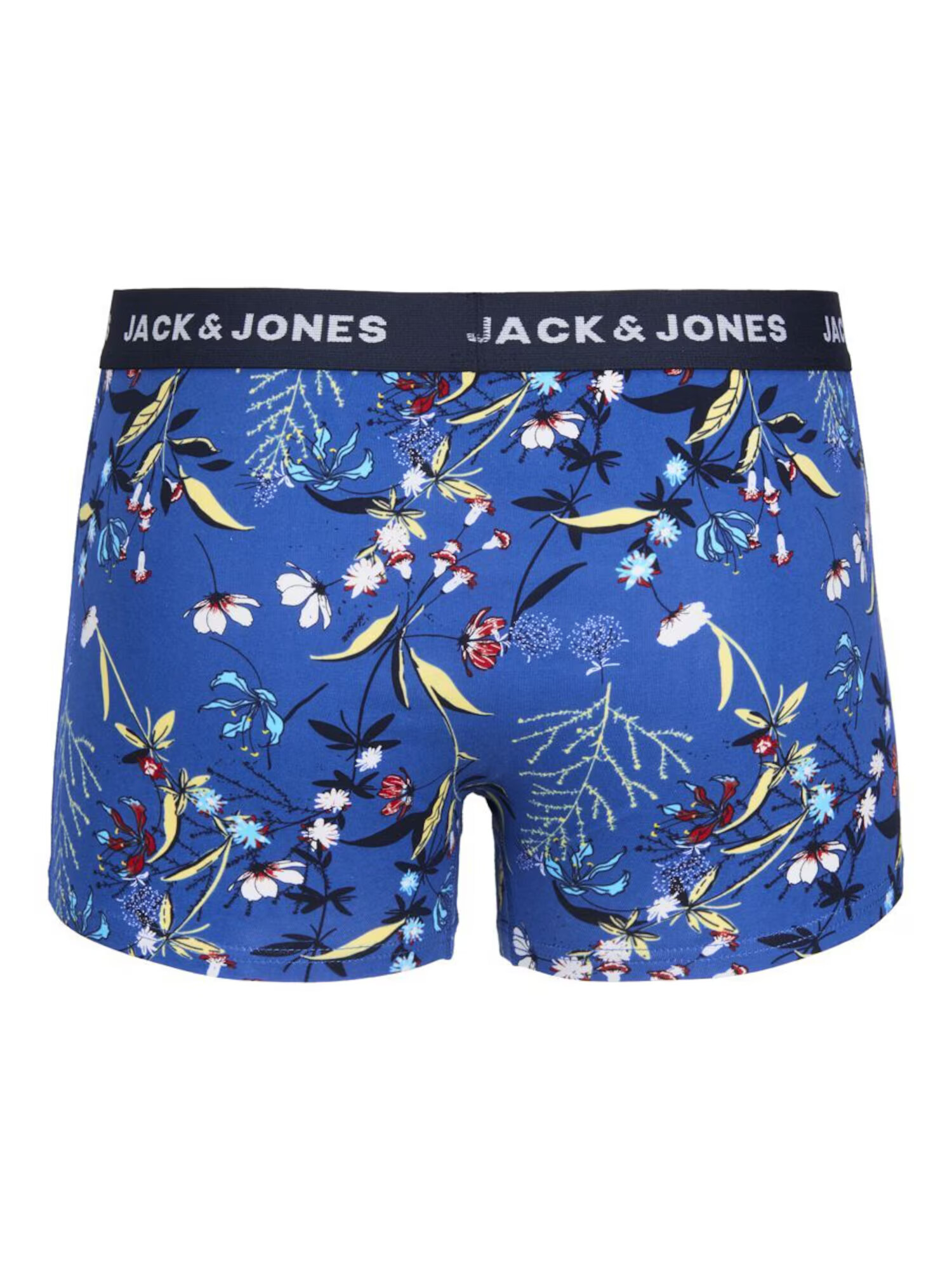 JACK & JONES Boxerky kráľovská modrá / jedľová / červená / biela - Pepit.sk