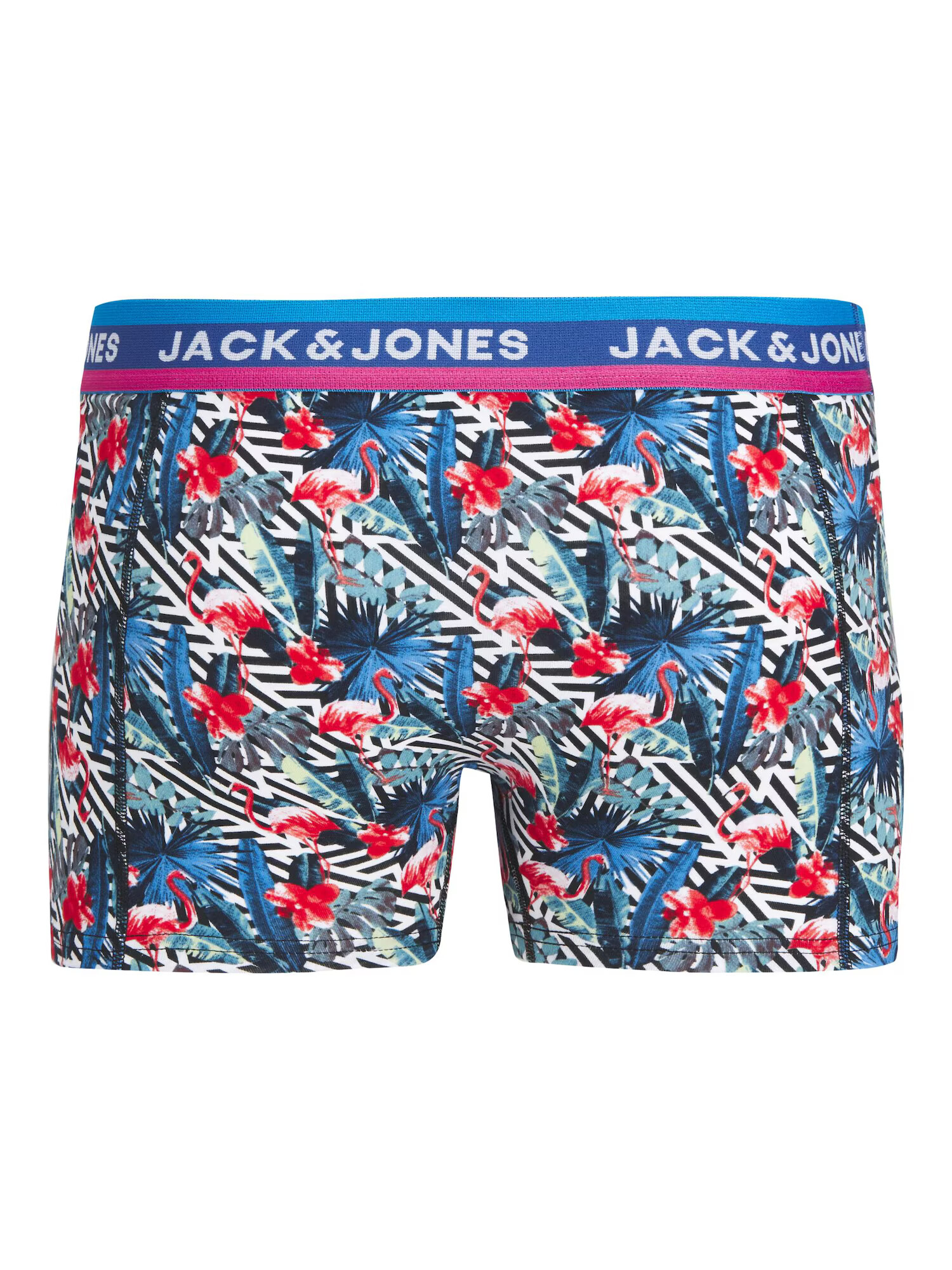 JACK & JONES Boxerky 'Lake Land' dymovo modrá / kráľovská modrá / nebesky modrá / zmiešané farby - Pepit.sk