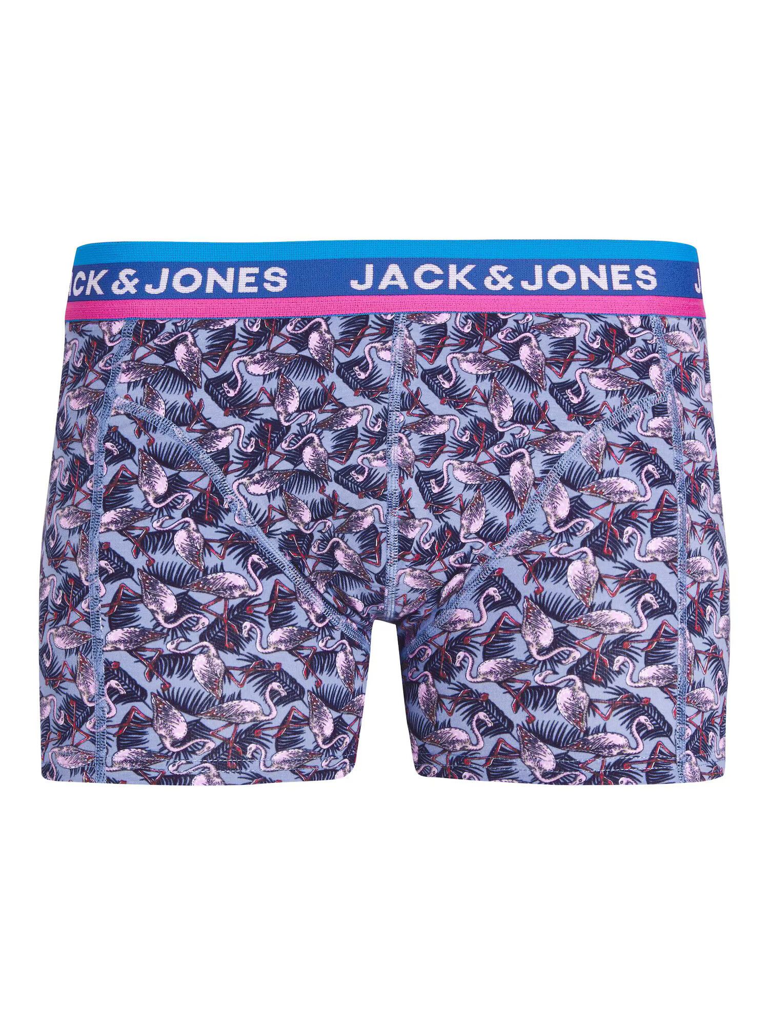 JACK & JONES Boxerky 'Lake Land' dymovo modrá / kráľovská modrá / nebesky modrá / zmiešané farby - Pepit.sk