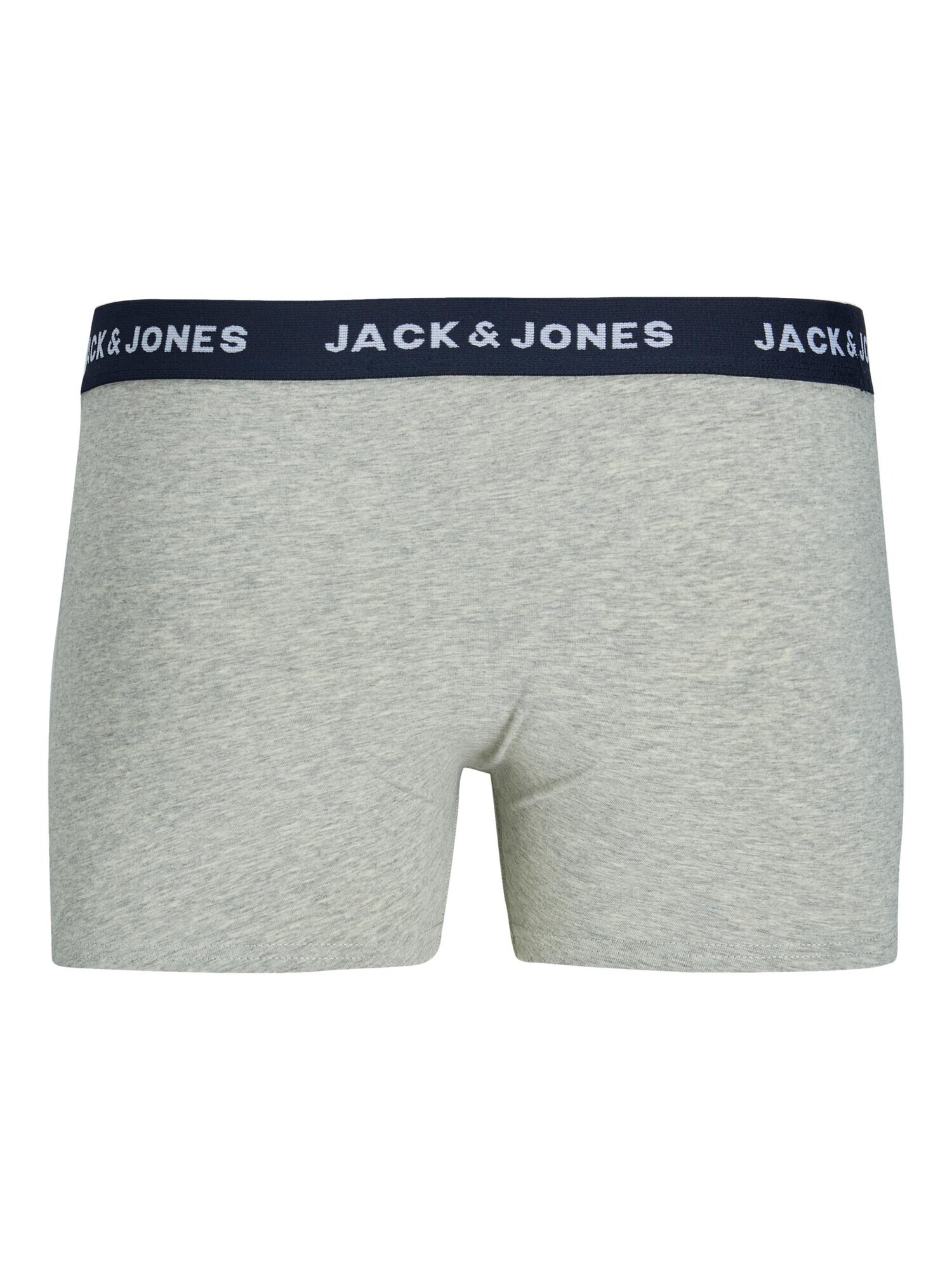 JACK & JONES Boxerky 'Marty' sivá / kaki / červená / čierna - Pepit.sk