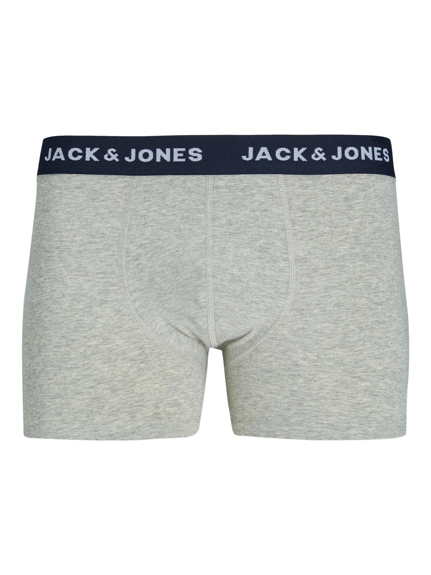 JACK & JONES Boxerky 'Marty' sivá / kaki / červená / čierna - Pepit.sk