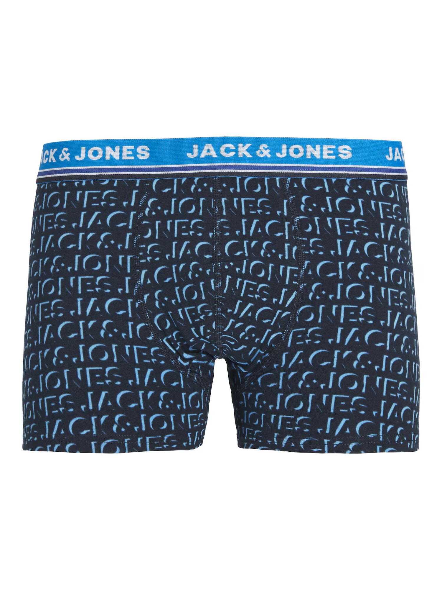 JACK & JONES Boxerky modrá / námornícka modrá / svetlomodrá / biela - Pepit.sk