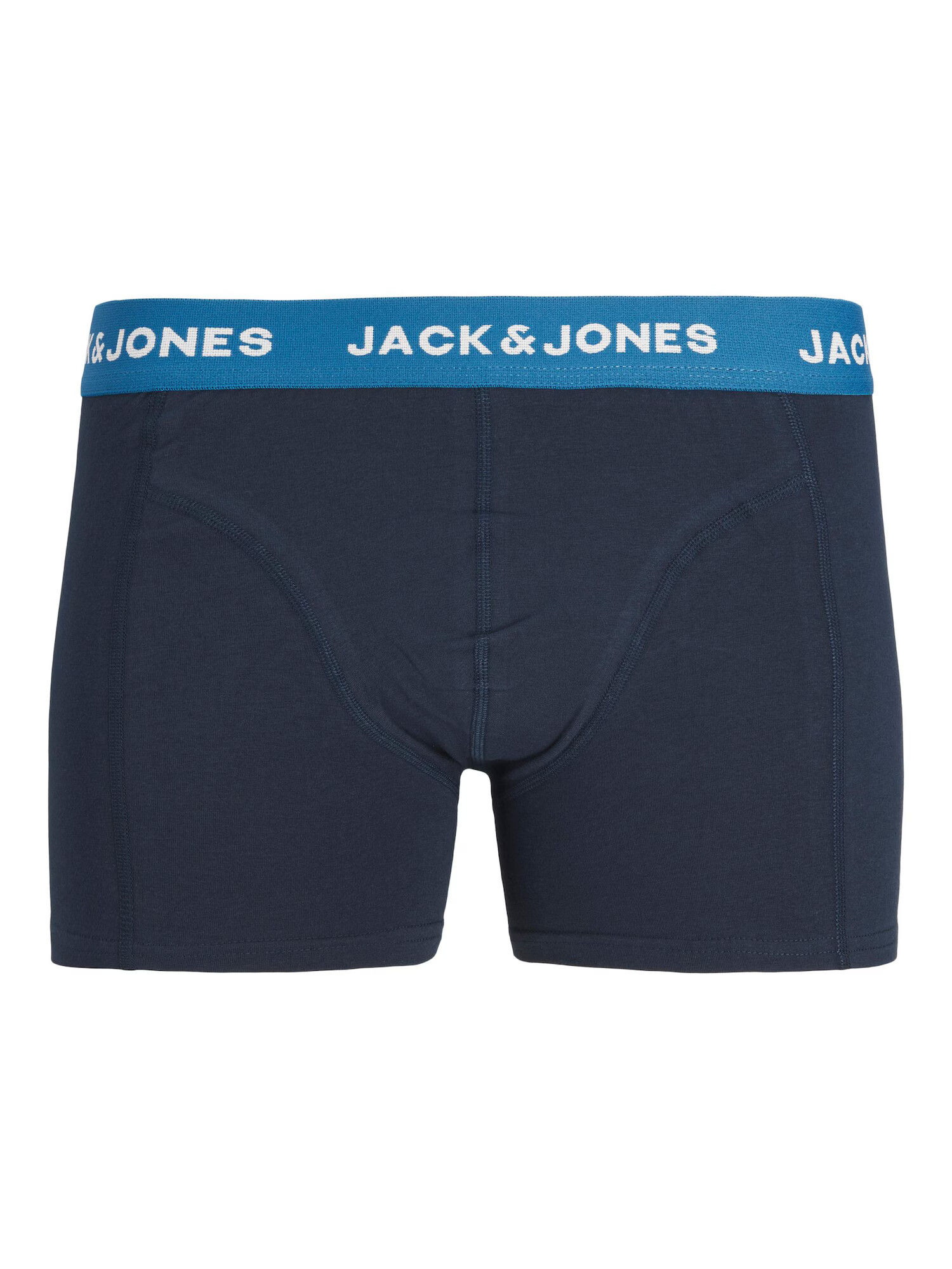 JACK & JONES Boxerky námornícka modrá / oranžová / čierna / biela - Pepit.sk