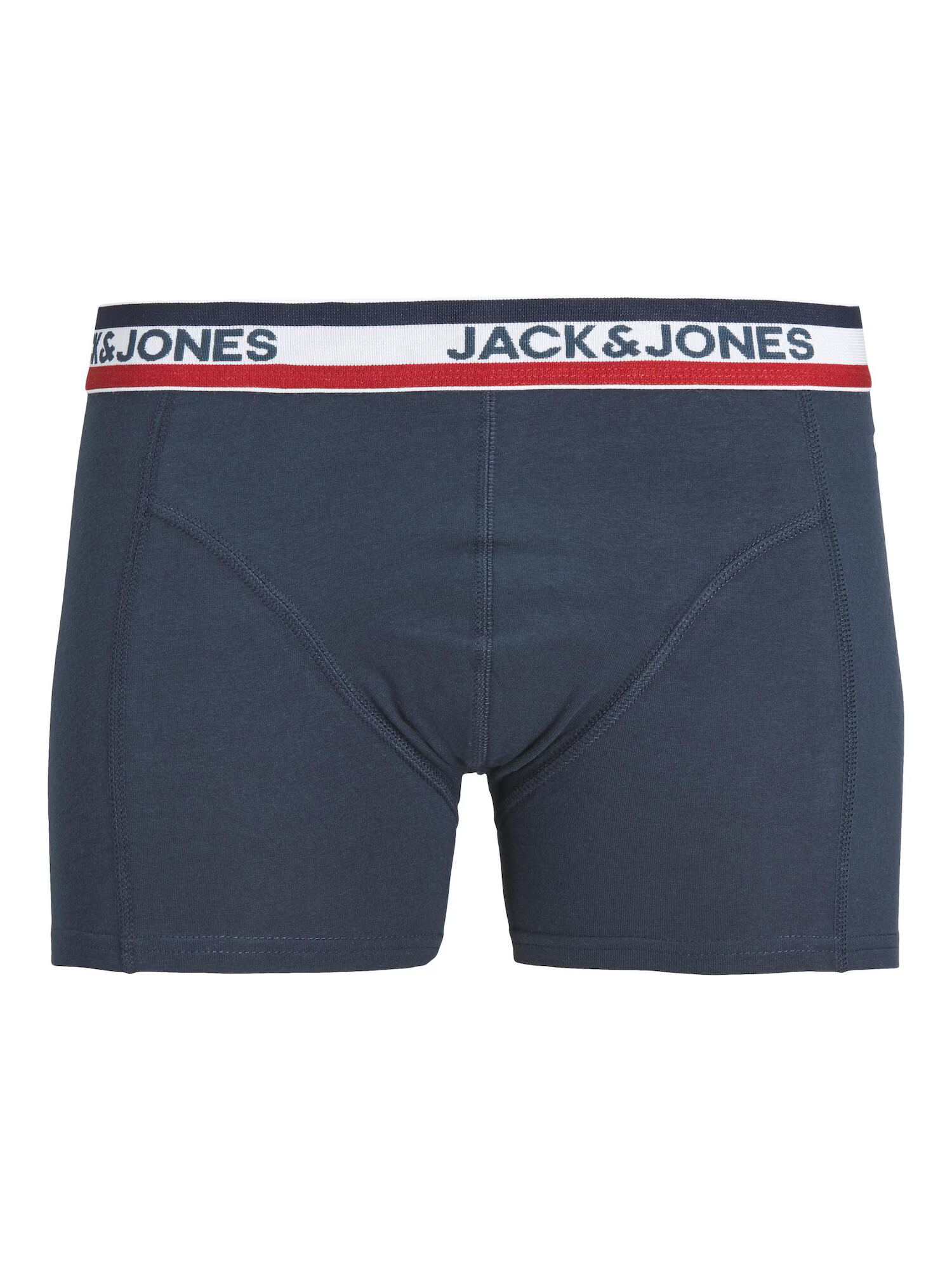 JACK & JONES Boxerky námornícka modrá / svetlosivá / čierna / biela - Pepit.sk