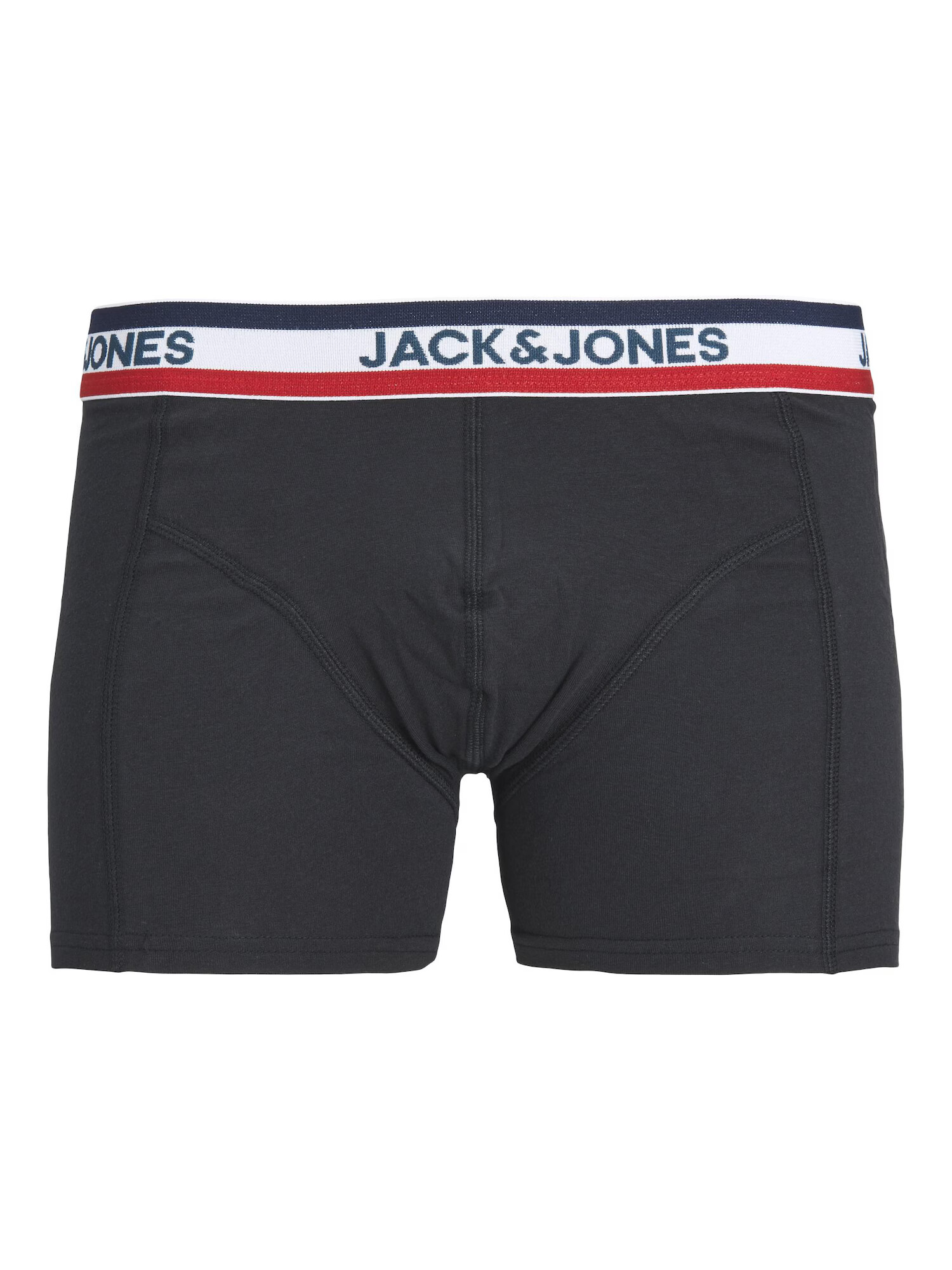 JACK & JONES Boxerky námornícka modrá / svetlosivá / čierna / biela - Pepit.sk