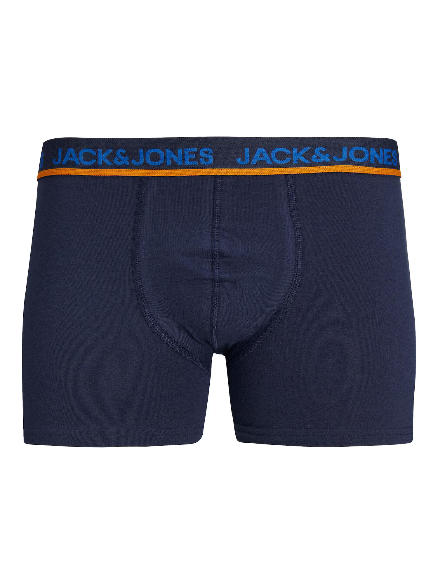 JACK & JONES Boxerky nebesky modrá / tmavomodrá / oranžová / biela - Pepit.sk