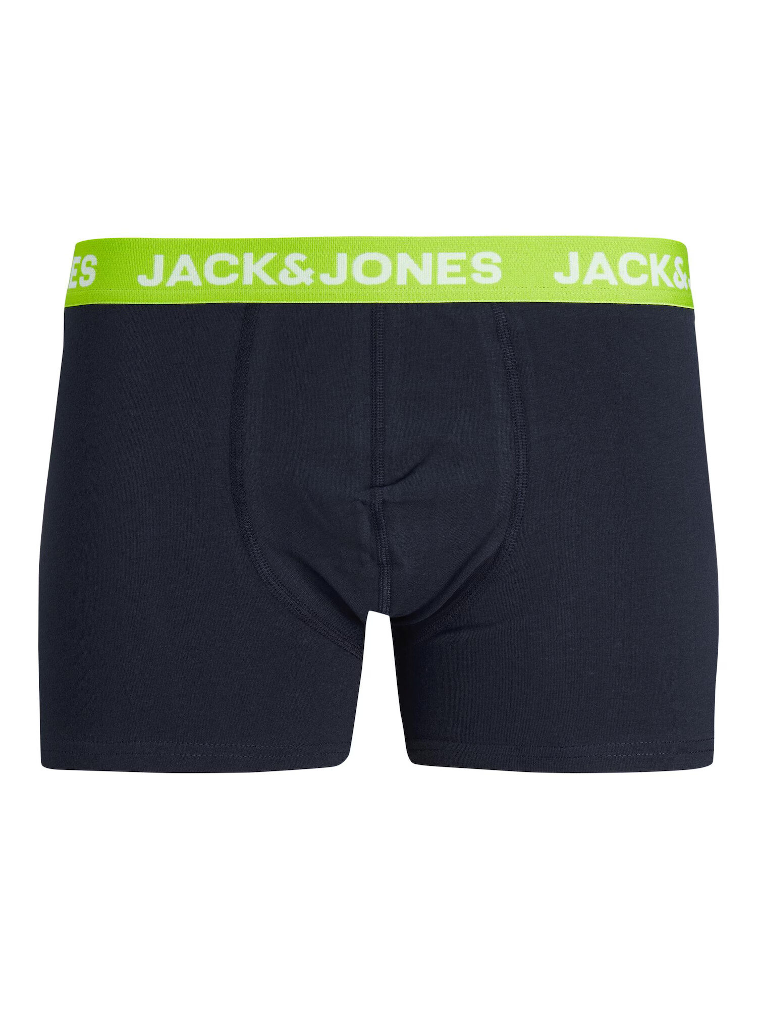 JACK & JONES Boxerky 'NORMAN' námornícka modrá / svetlomodrá / svetlozelená / oranžová - Pepit.sk