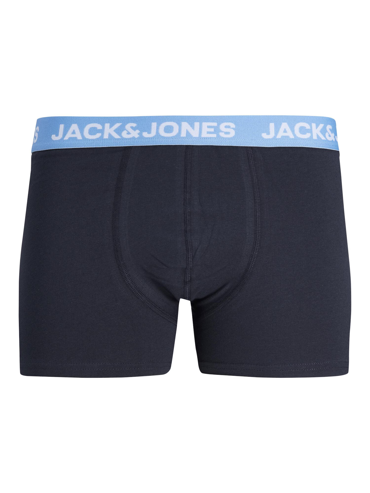 JACK & JONES Boxerky 'NORMAN' námornícka modrá / svetlomodrá / svetlozelená / oranžová - Pepit.sk