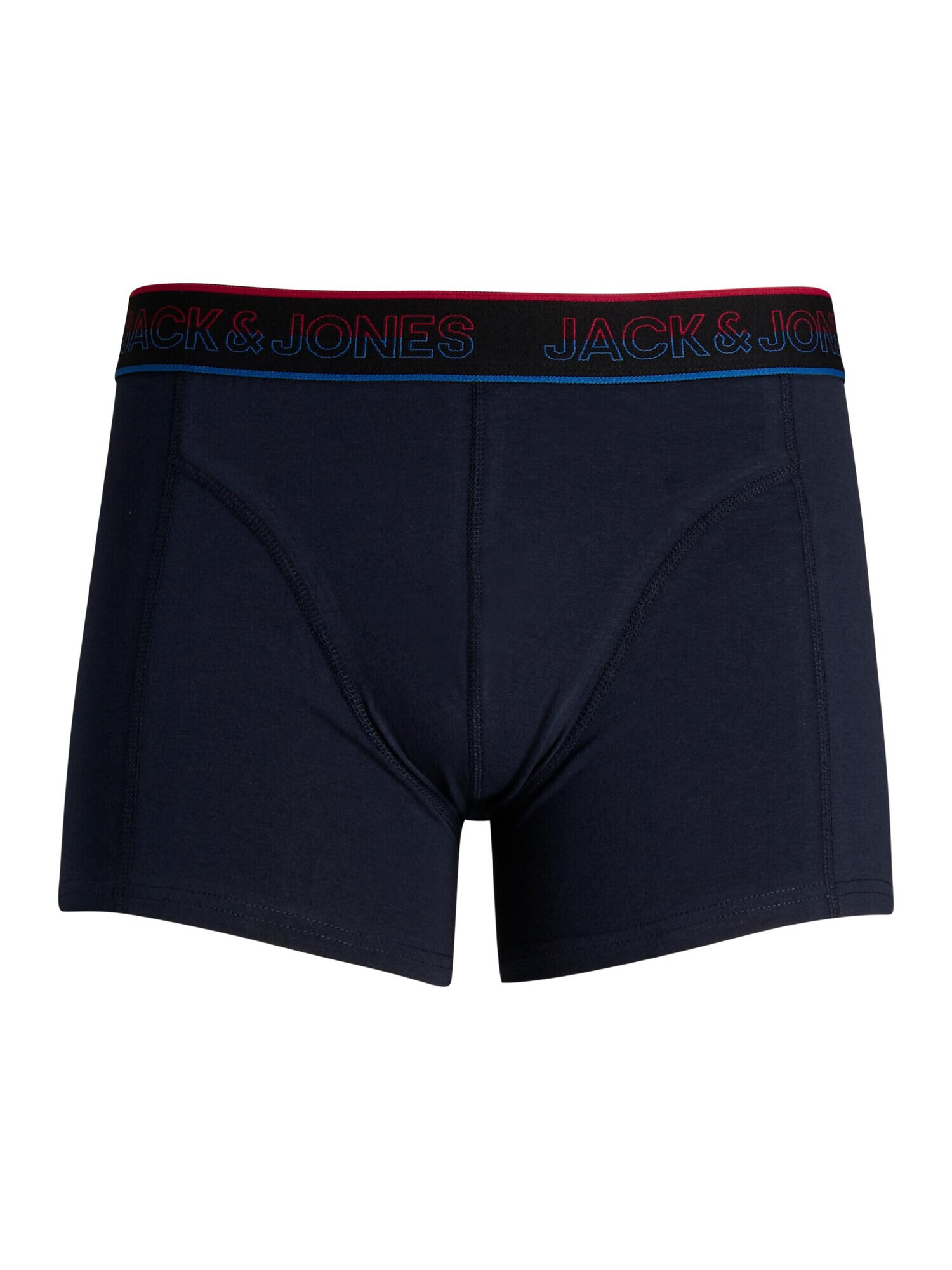 JACK & JONES Boxerky 'Owen' svetlomodrá / tmavomodrá / červená / čierna / biela - Pepit.sk