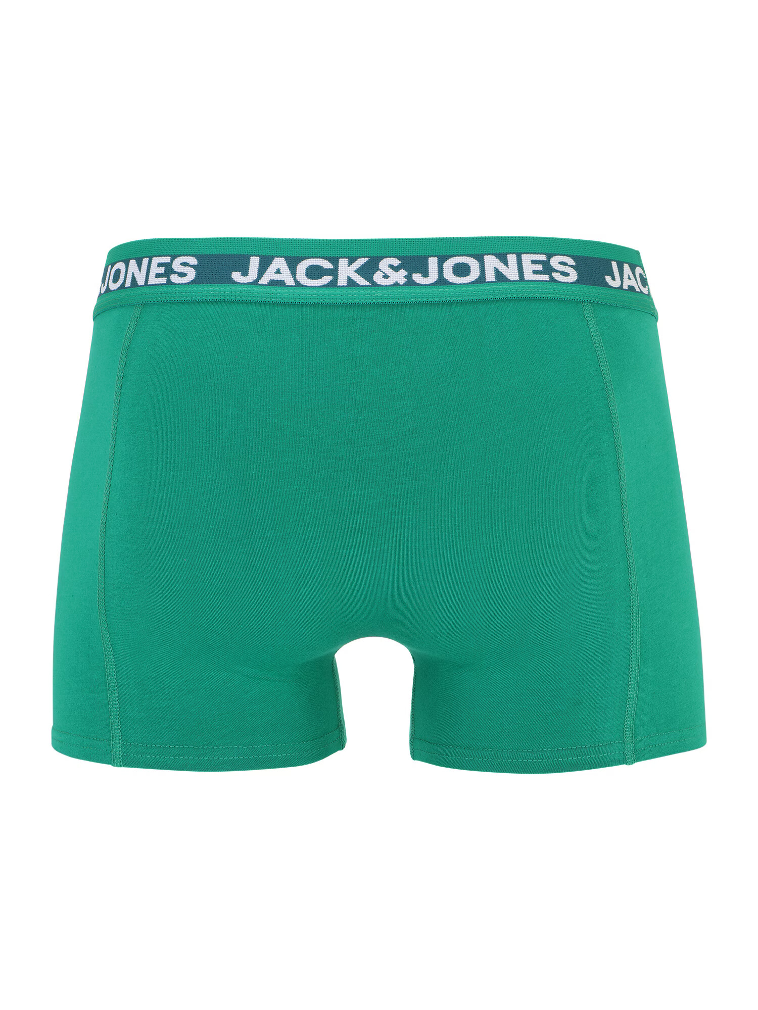 JACK & JONES Boxerky petrolejová / jedľová / biela - Pepit.sk