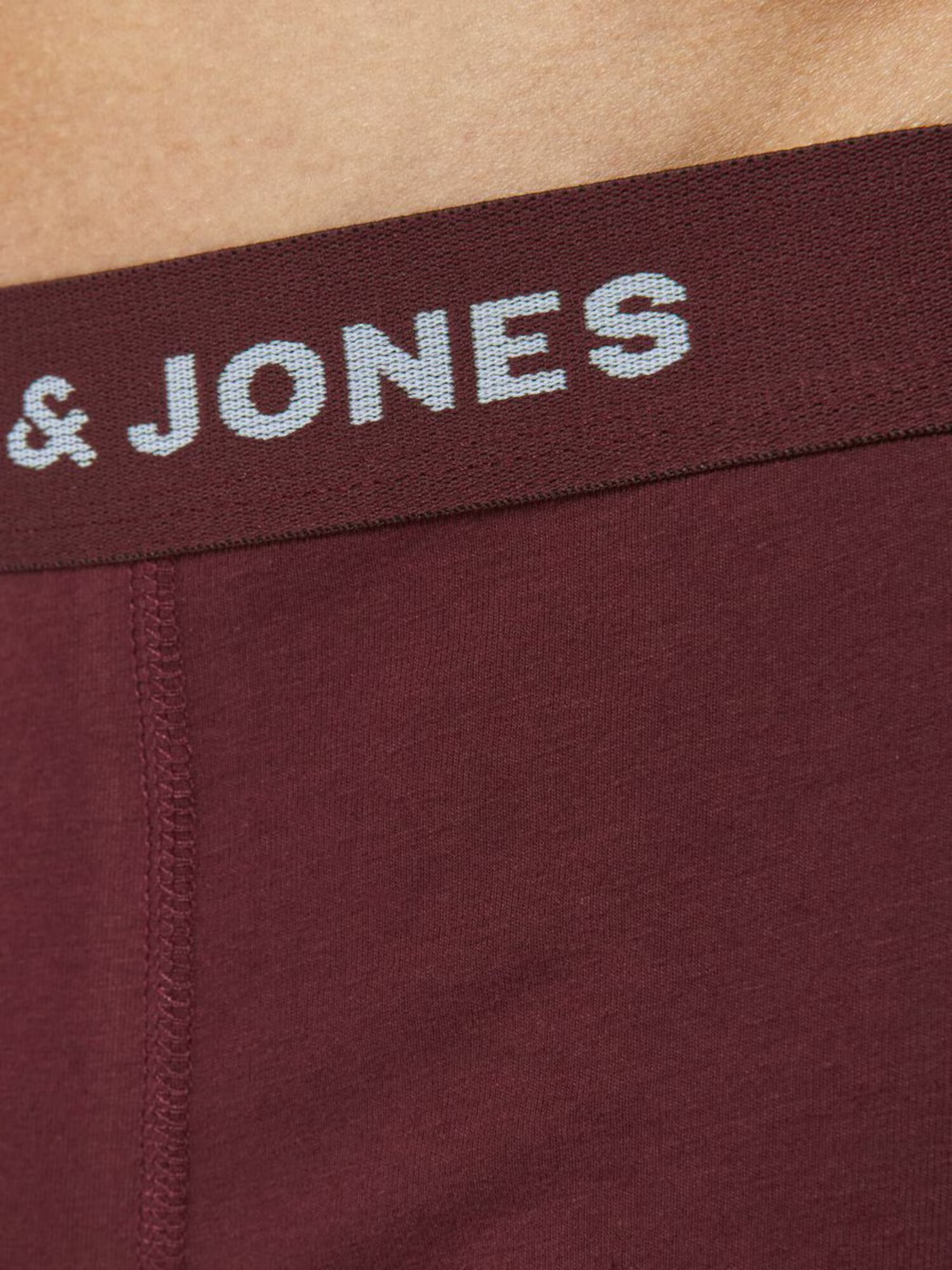 JACK & JONES Boxerky 'Simly' námornícka modrá / vínovo červená / čierna - Pepit.sk