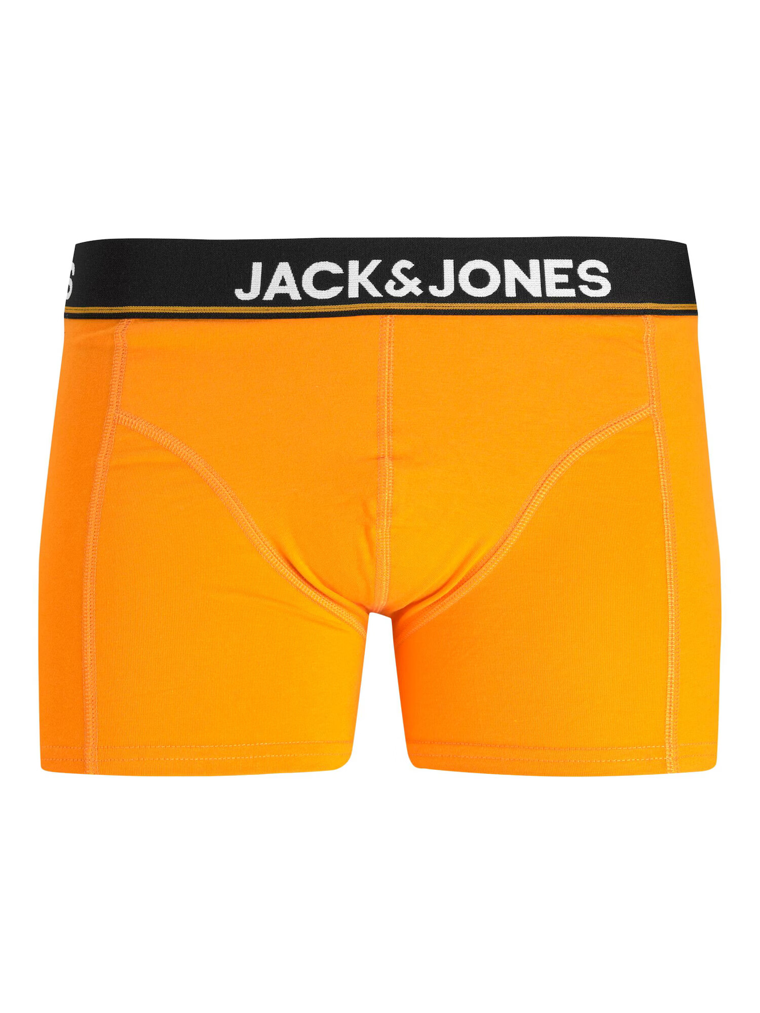 JACK & JONES Boxerky sivá / neónovo oranžová / čierna / biela - Pepit.sk