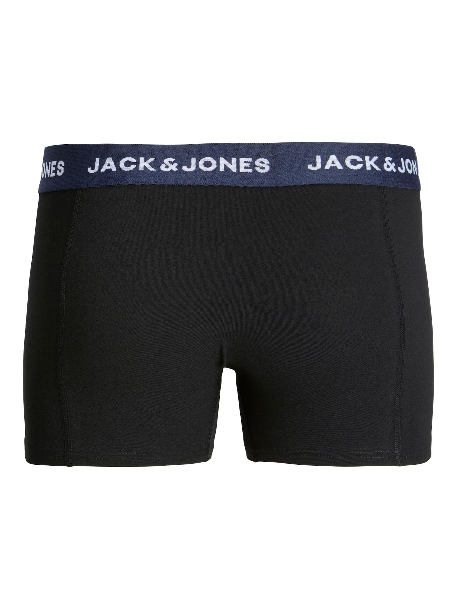 JACK & JONES Boxerky 'SOLID' námornícka modrá / čierna / biela - Pepit.sk