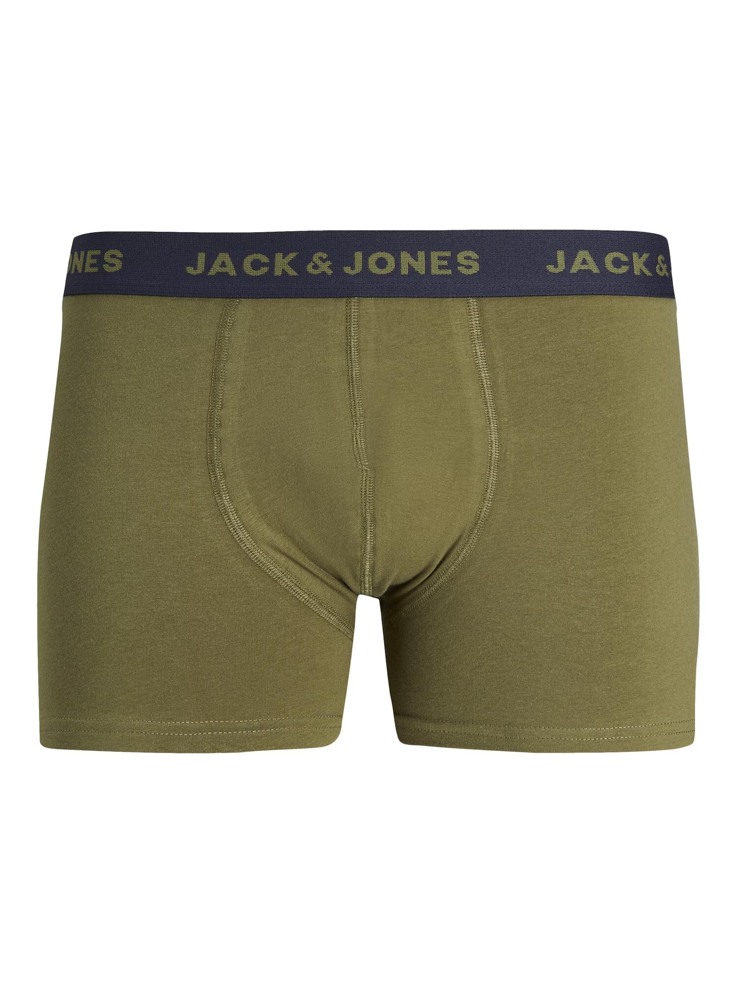 JACK & JONES Boxerky tmavomodrá / olivová / oranžová / červená - Pepit.sk