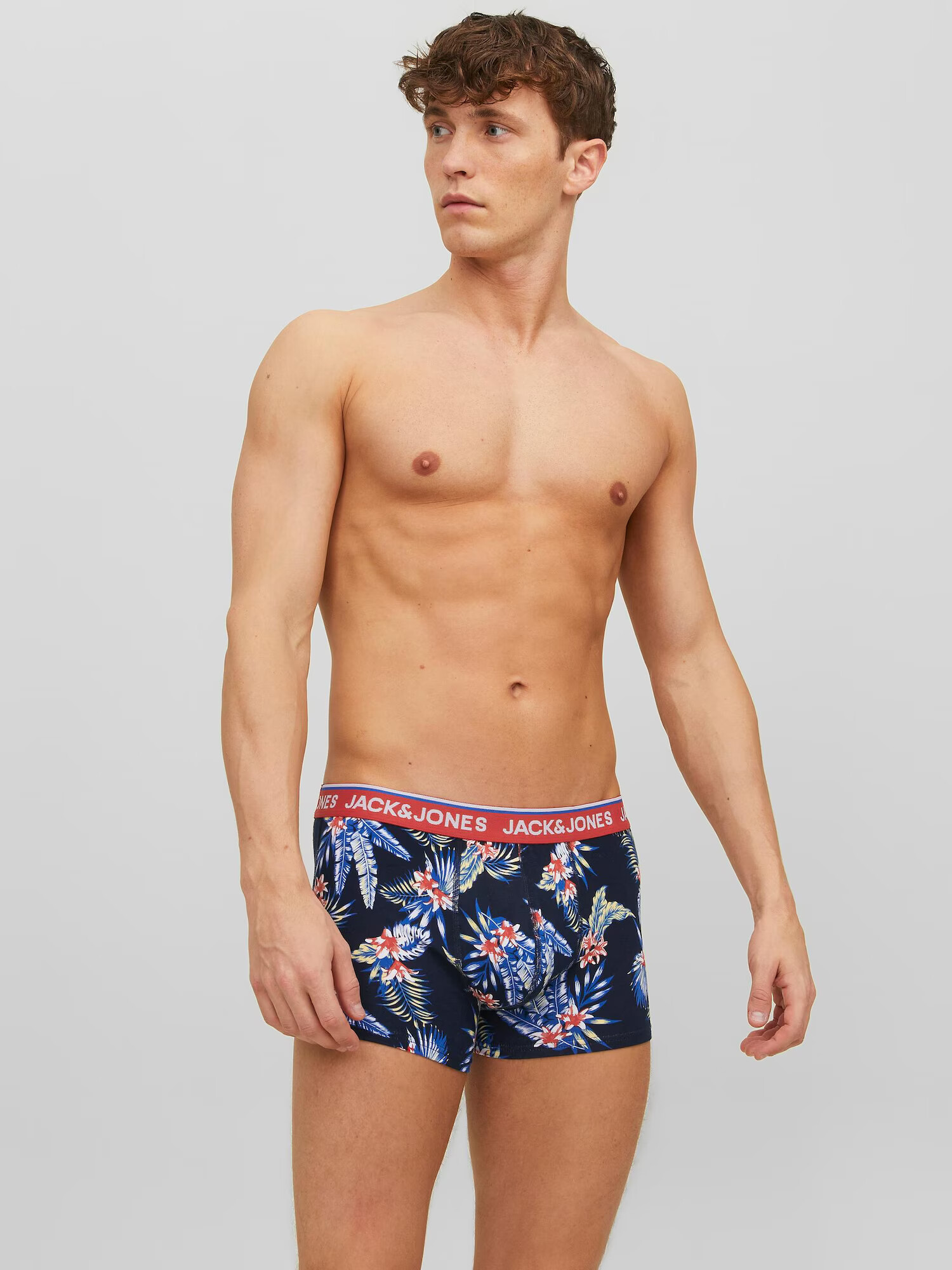 JACK & JONES Boxerky modrá / námornícka modrá / zelená / červená / čierna / biela - Pepit.sk