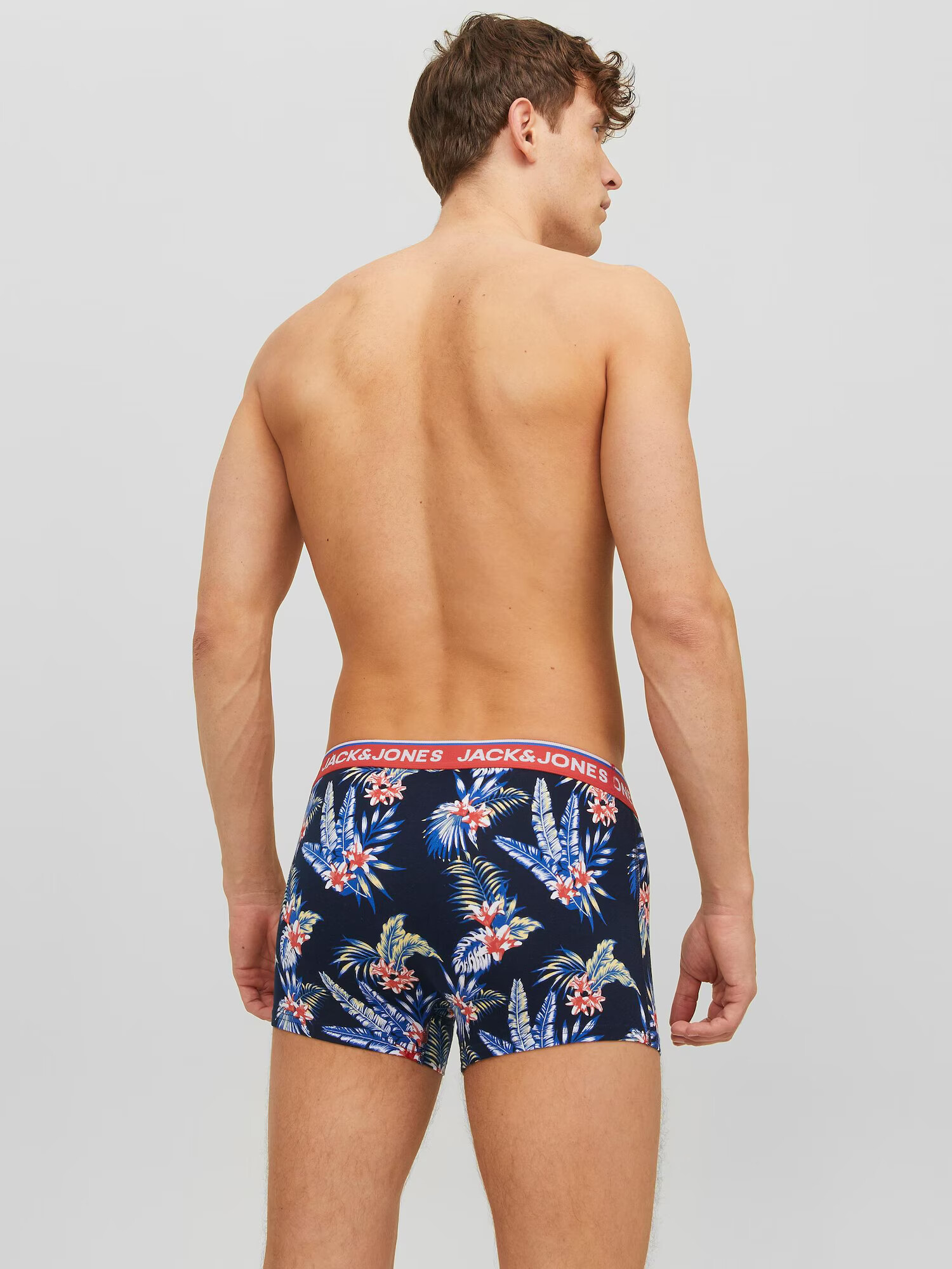 JACK & JONES Boxerky modrá / námornícka modrá / zelená / červená / čierna / biela - Pepit.sk