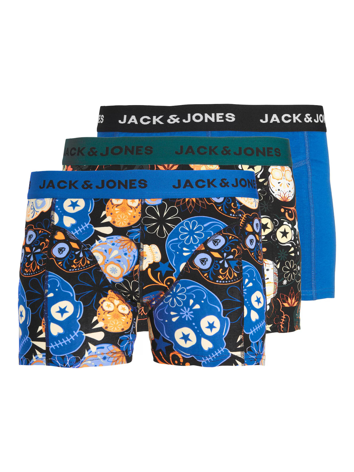 JACK & JONES Boxerky zmiešané farby / čierna - Pepit.sk