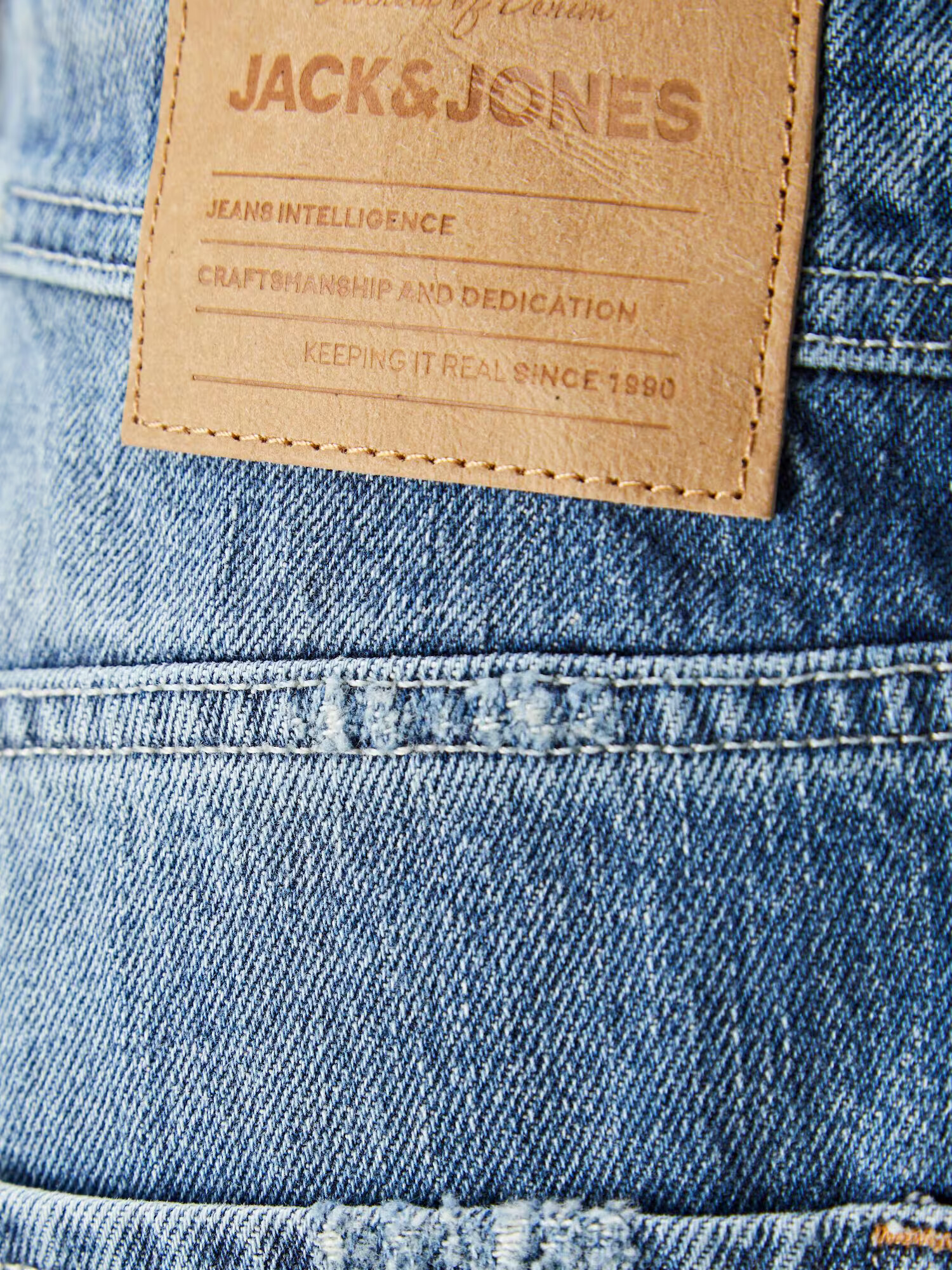 JACK & JONES Džínsy 'CHRIS' modrá denim - Pepit.sk