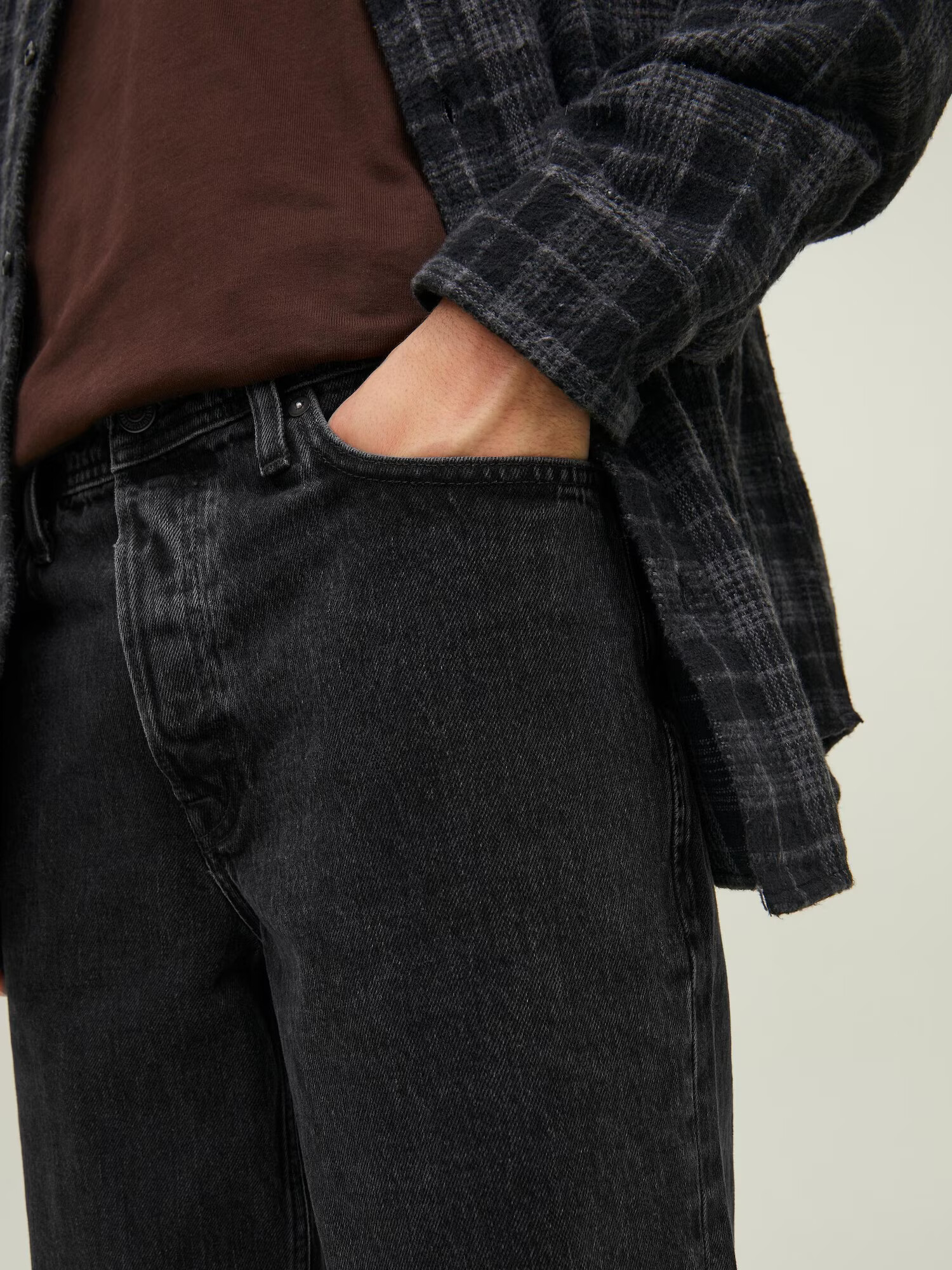 JACK & JONES Džínsy 'Eddie' čierny denim - Pepit.sk