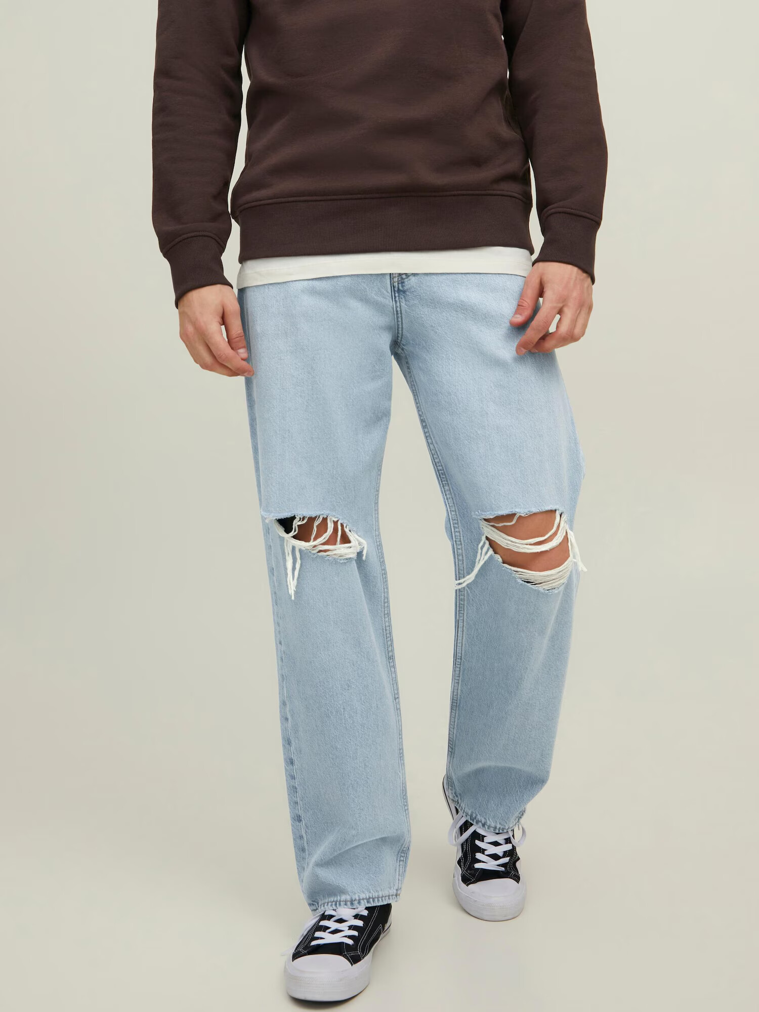 JACK & JONES Džínsy 'EDDIE' modrá denim - Pepit.sk