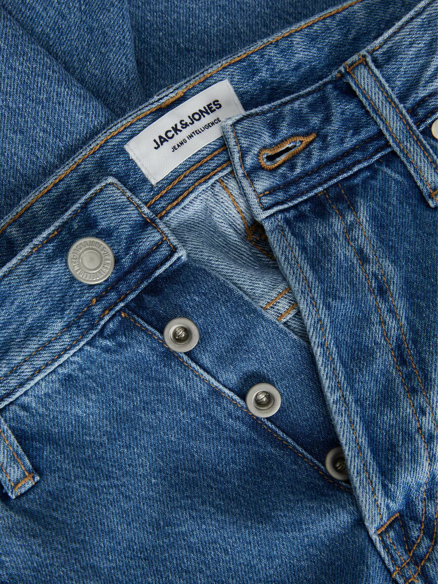 JACK & JONES Džínsy 'Eddie' modrá denim - Pepit.sk