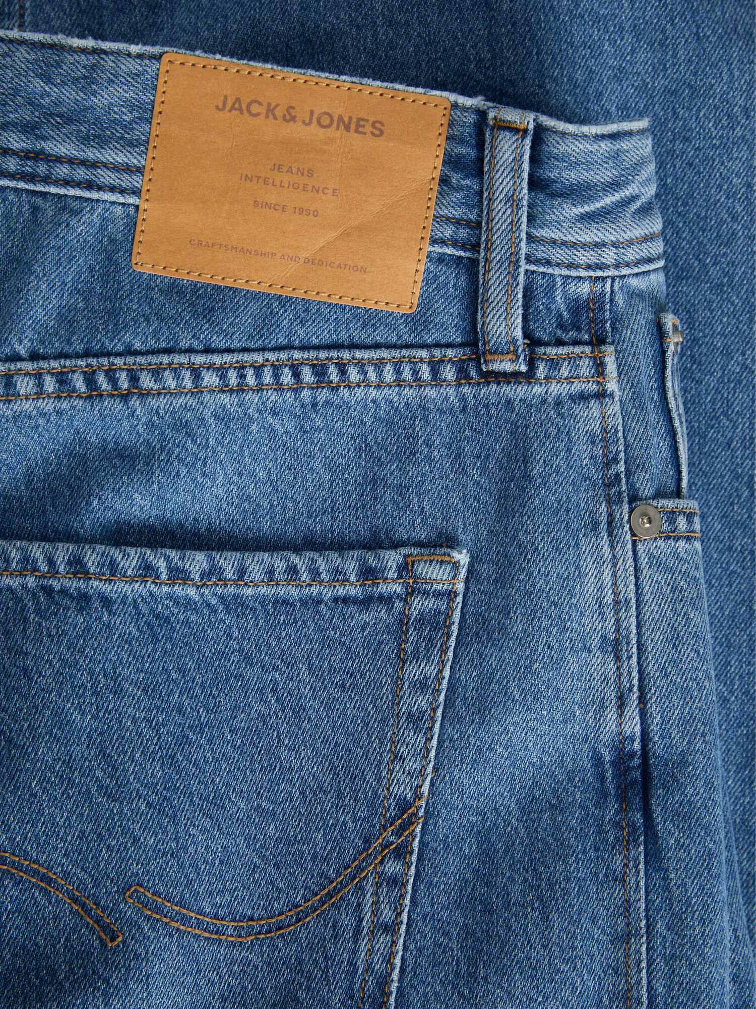 JACK & JONES Džínsy 'Eddie' modrá denim - Pepit.sk