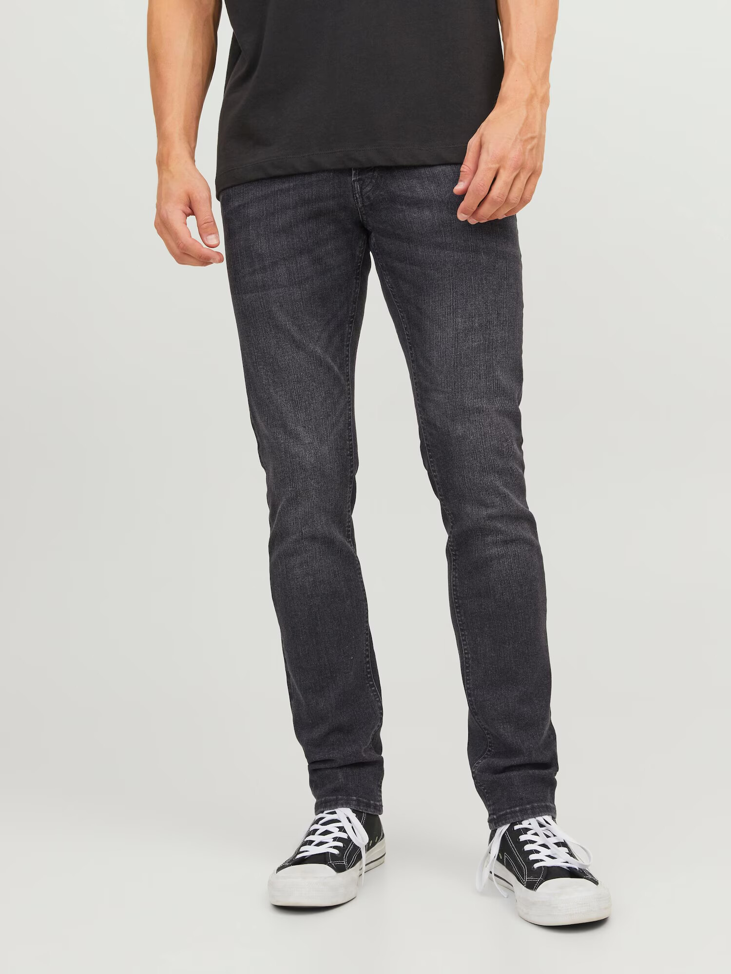 JACK & JONES Džínsy 'GLENN' čierny denim - Pepit.sk