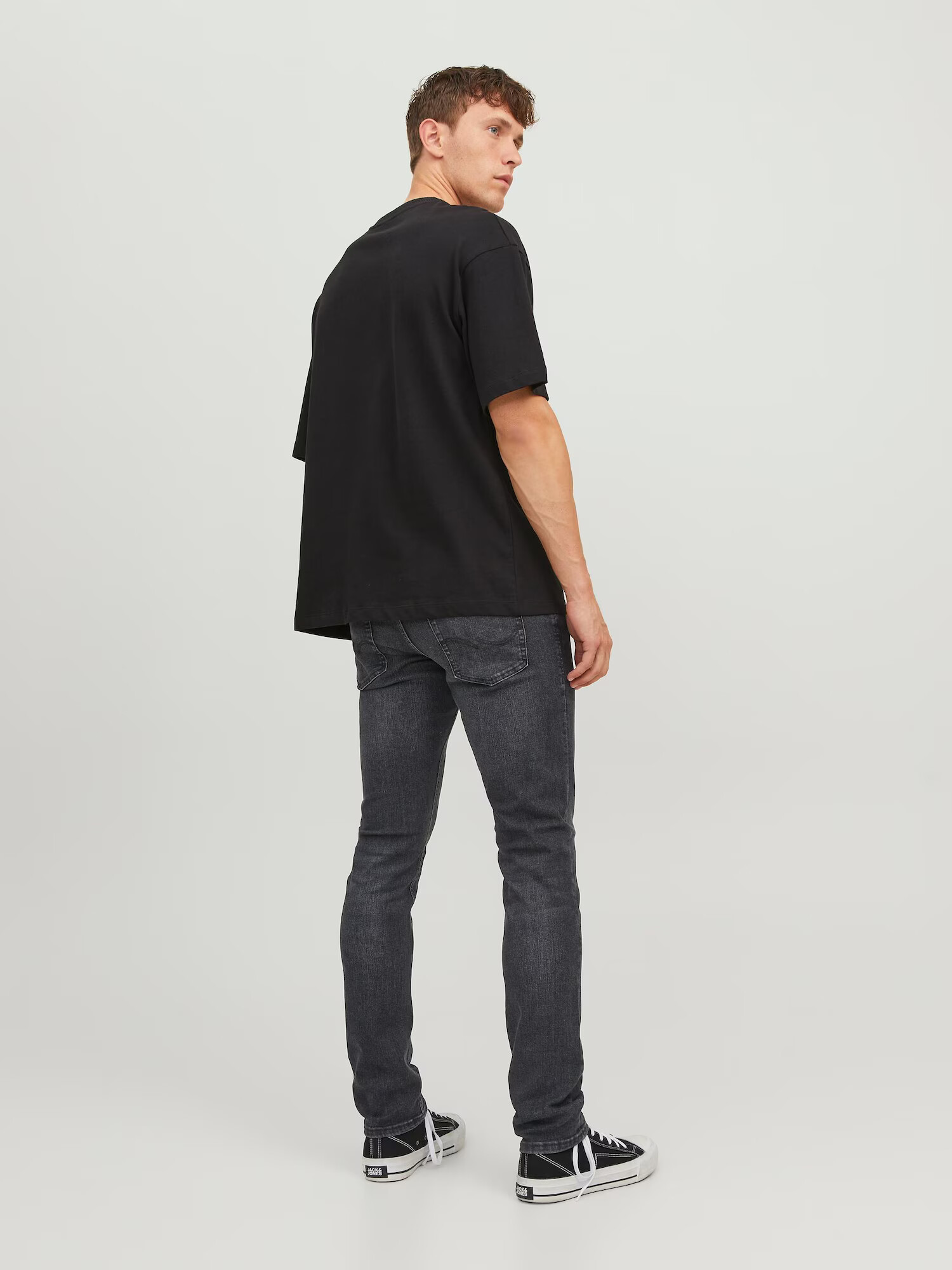 JACK & JONES Džínsy 'GLENN' čierny denim - Pepit.sk