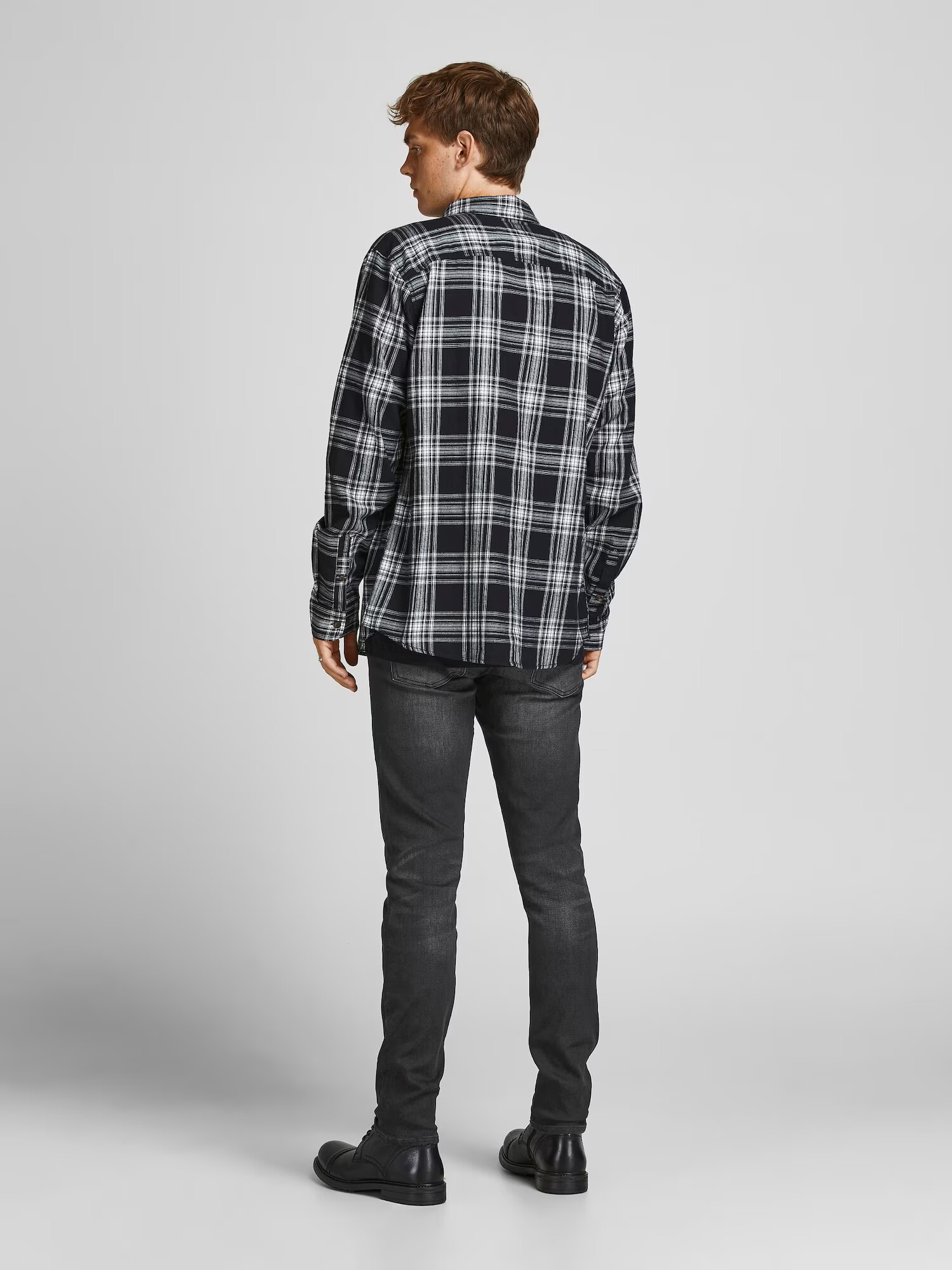 JACK & JONES Džínsy 'Glenn' čierny denim - Pepit.sk