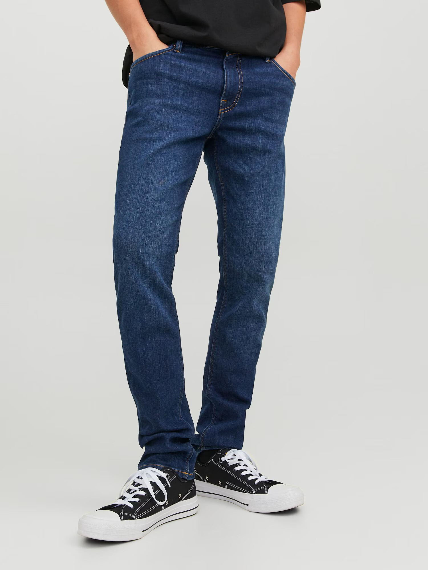 JACK & JONES Džínsy 'Glenn Felix' modrá denim - Pepit.sk