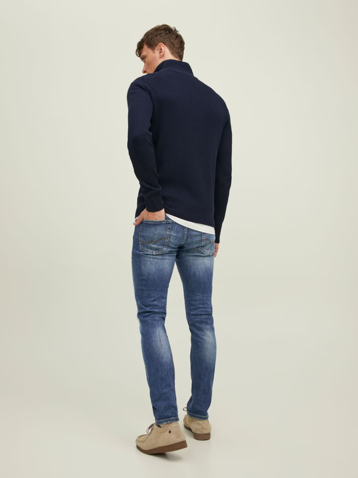 JACK & JONES Džínsy 'Glenn' modrá denim - Pepit.sk