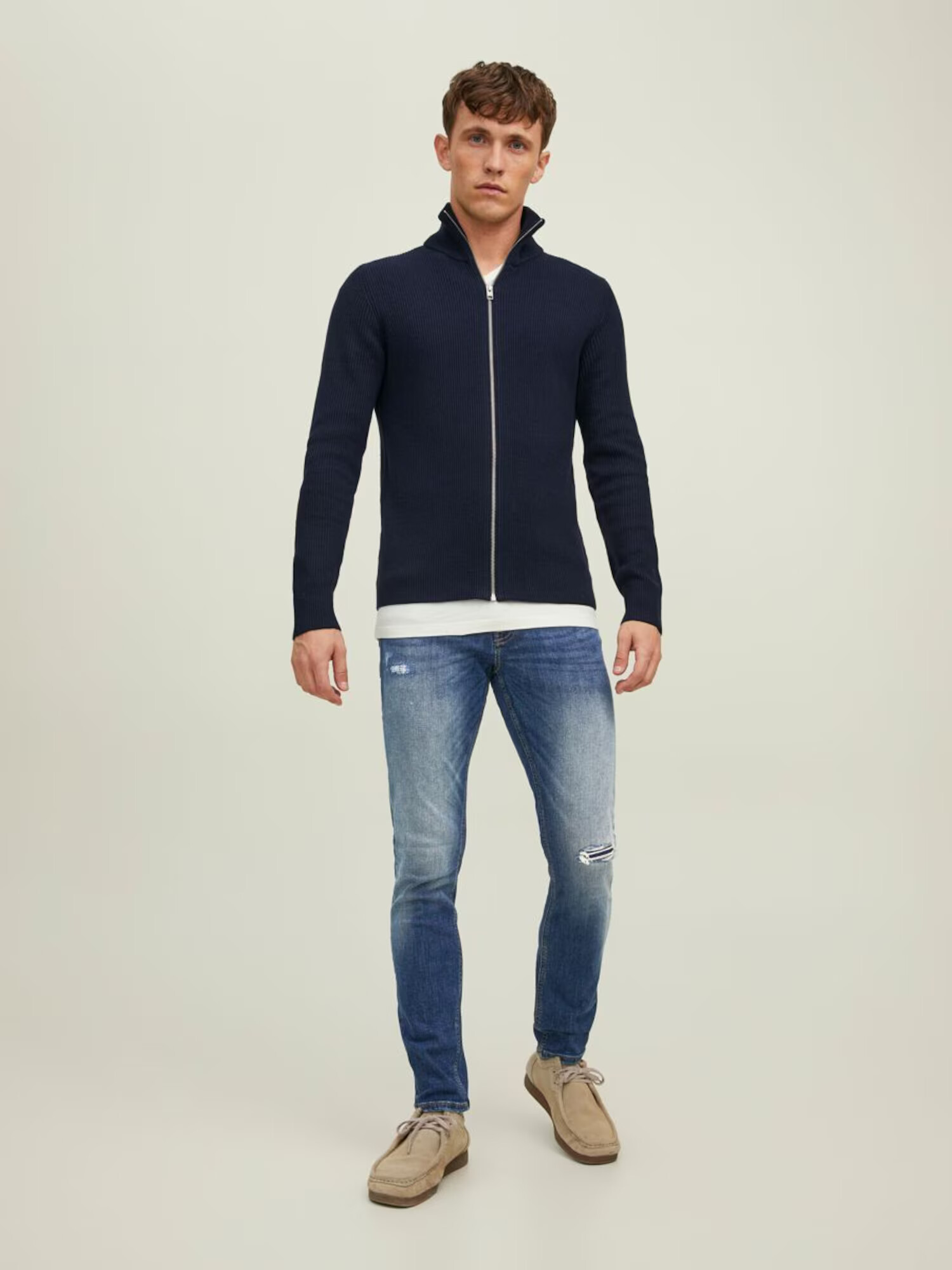 JACK & JONES Džínsy 'Glenn' modrá denim - Pepit.sk