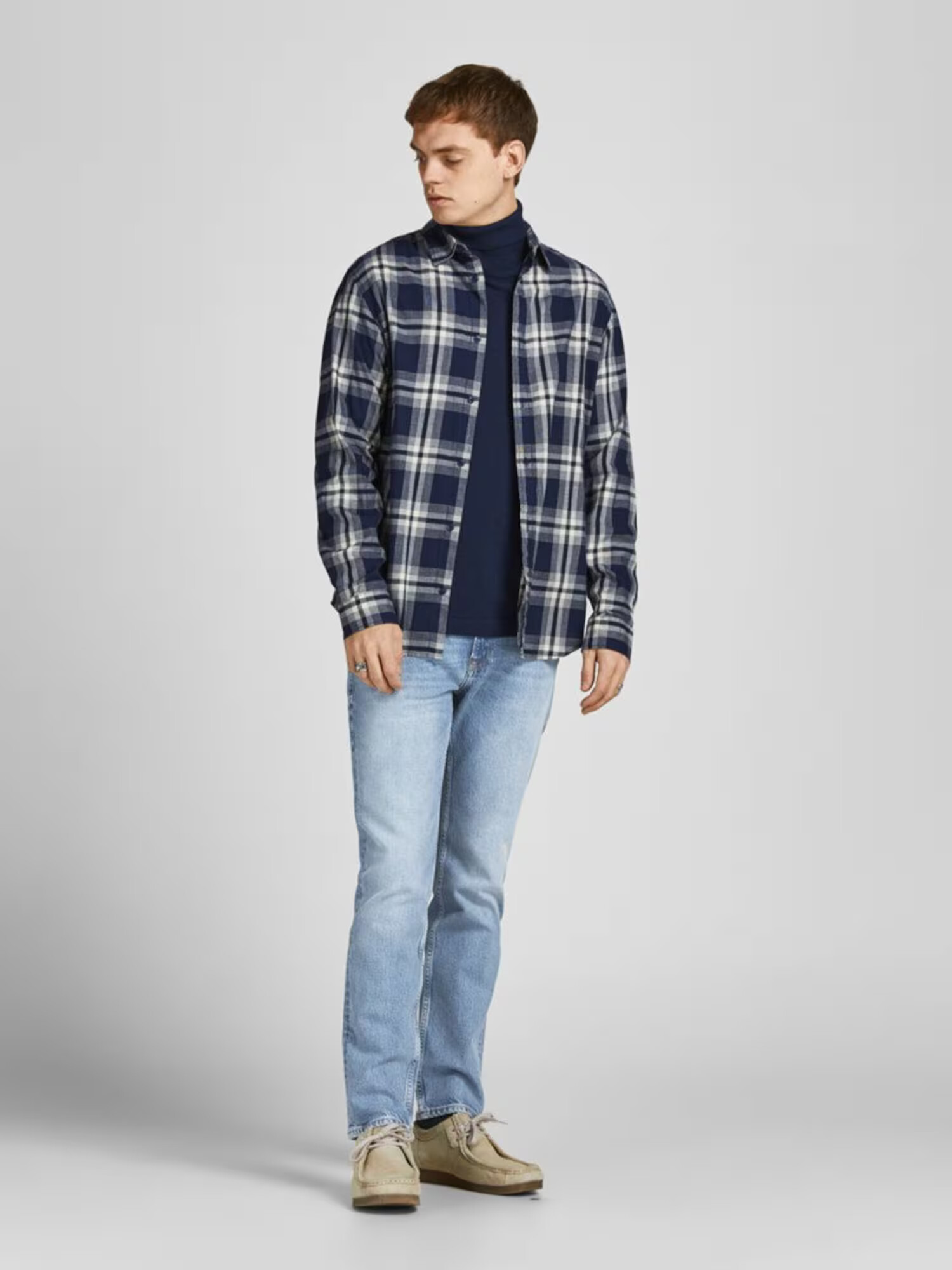 JACK & JONES Džínsy 'JJClark' modrá denim - Pepit.sk