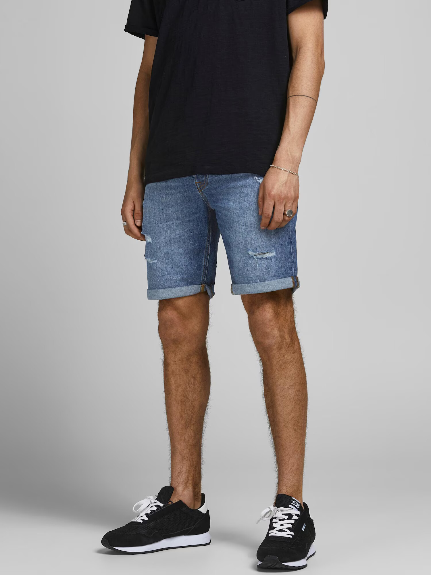 JACK & JONES Džínsy 'Liam' modrá denim - Pepit.sk