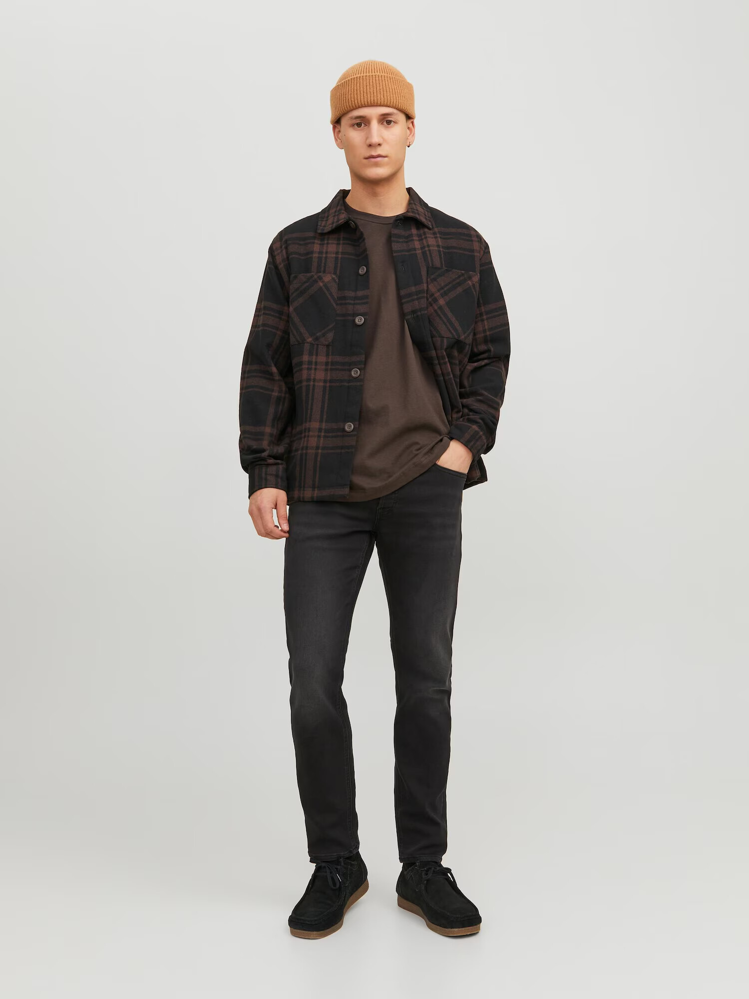 JACK & JONES Džínsy 'Mike' čierny denim - Pepit.sk