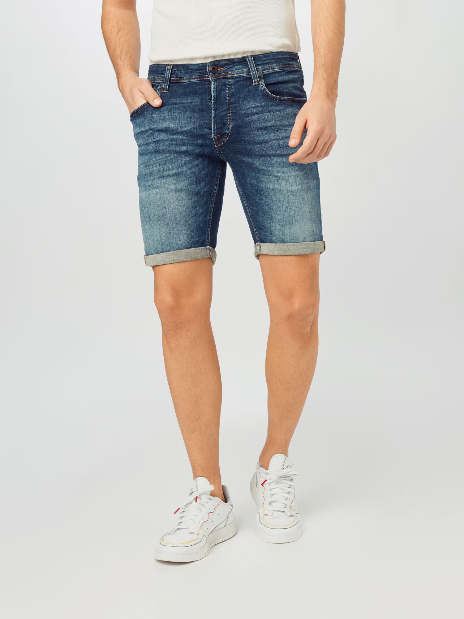 JACK & JONES Džínsy modrá denim - Pepit.sk